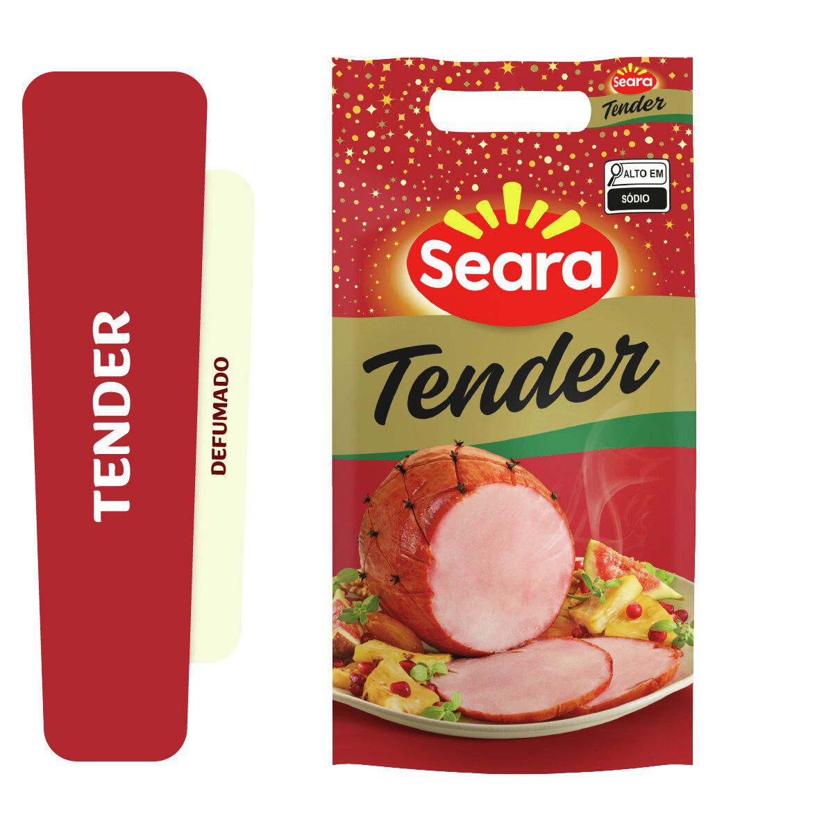 Tender su&iacute;no bolinha Seara aprox. 1.000g
