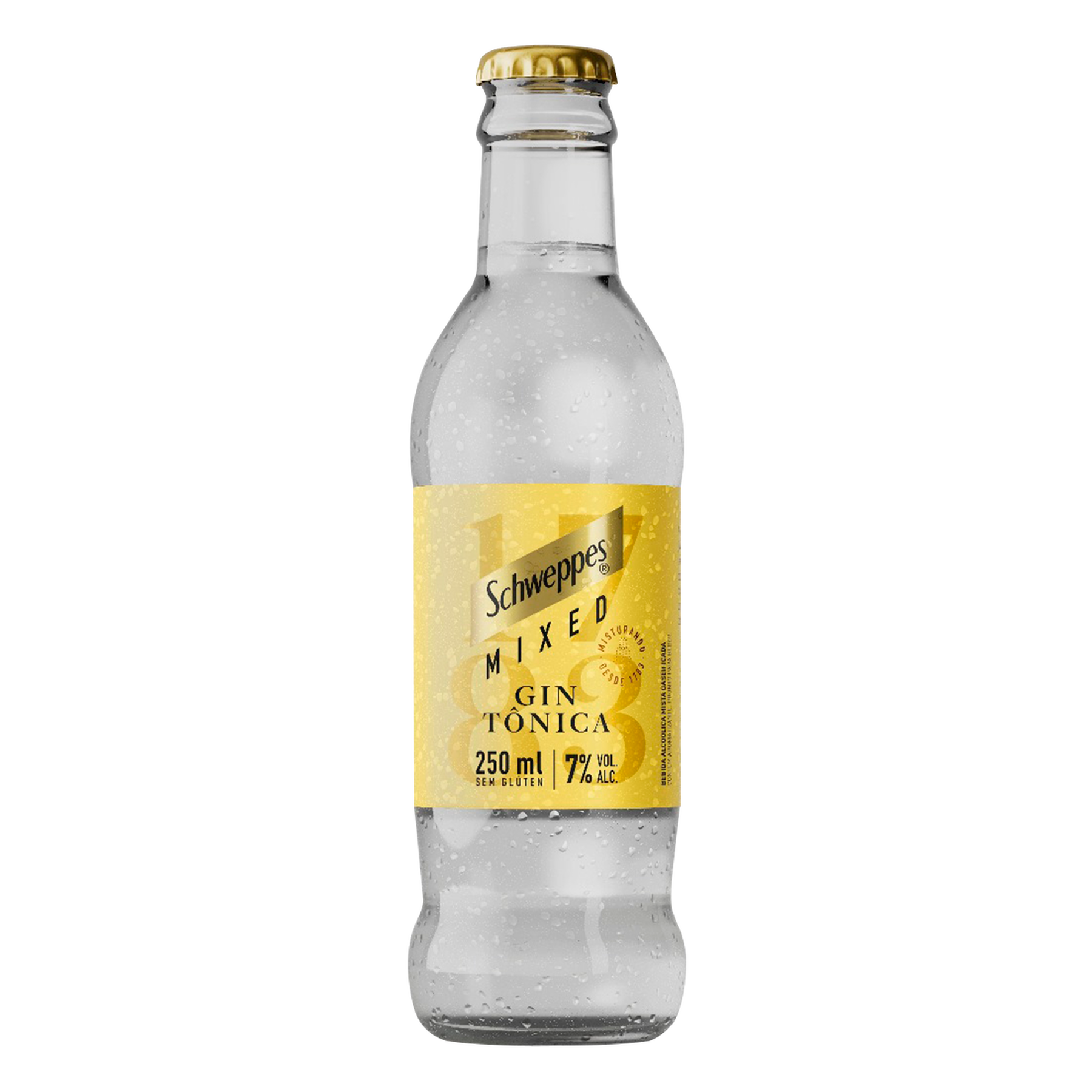 Gin Tônica Schweppes Mixed Garrafa 250ml