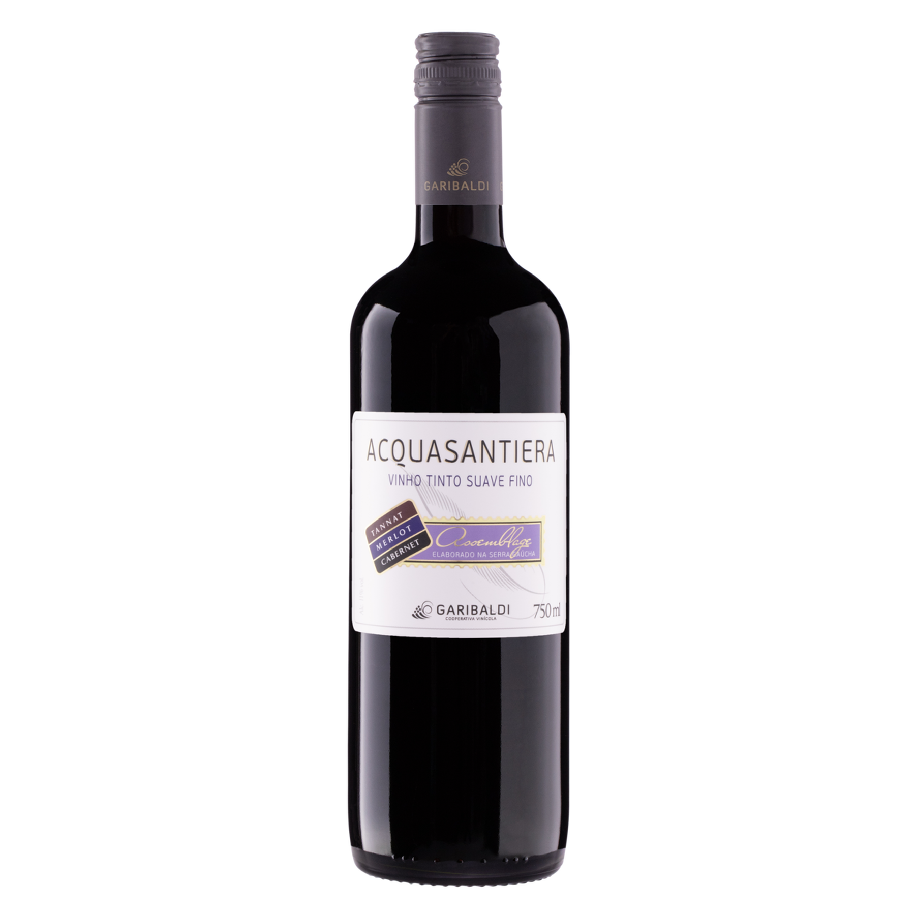 Vinho Tinto Suave Assemblage Acquasantiera Garrafa 750ml&nbsp;