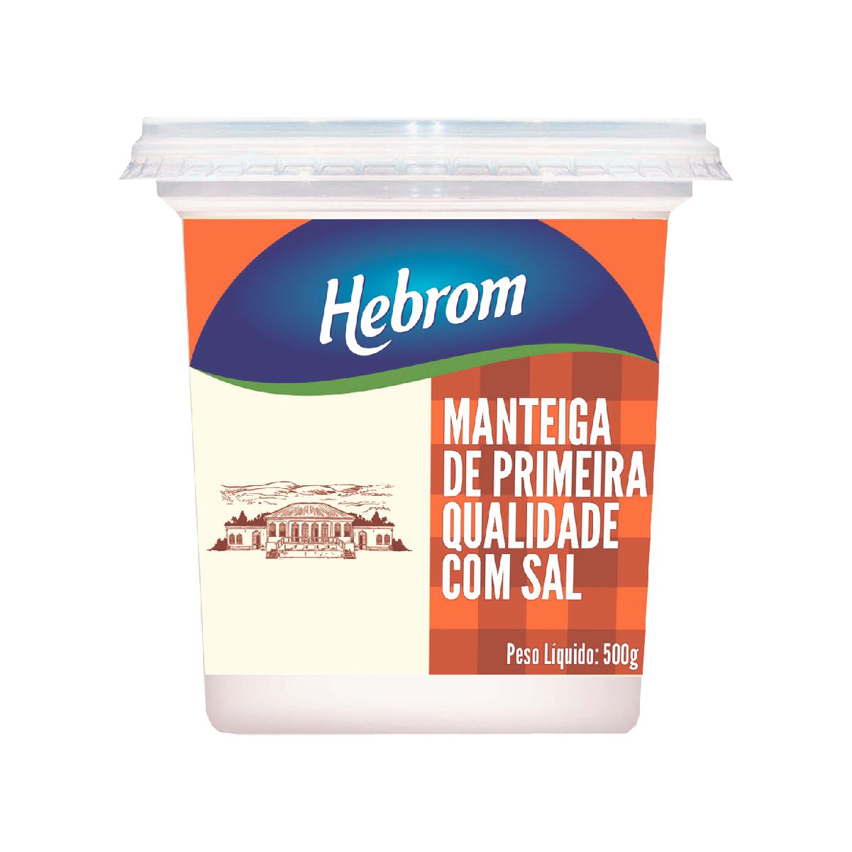 Manteiga Com Sal Hebrom 500g