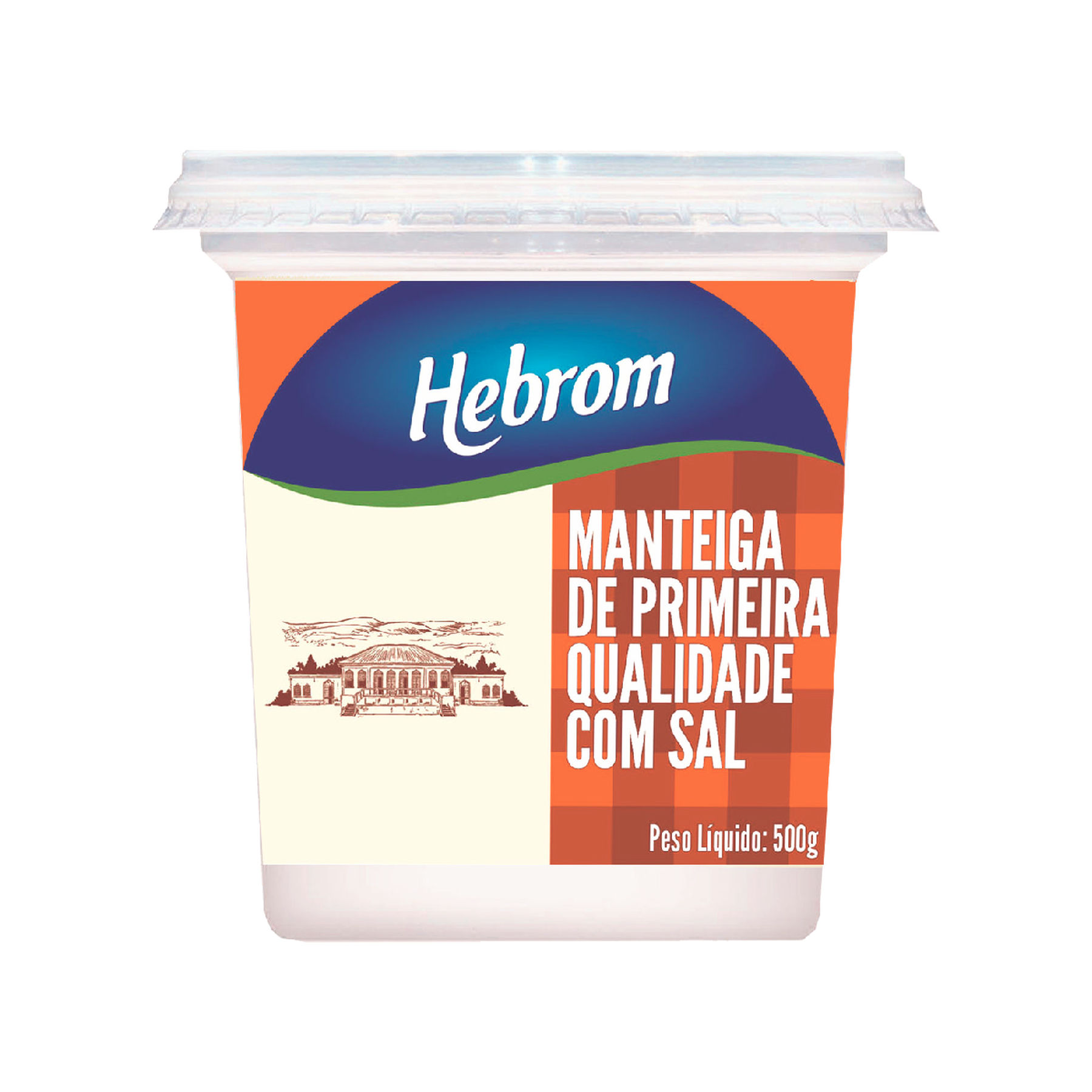 Manteiga Com Sal Hebrom 500g