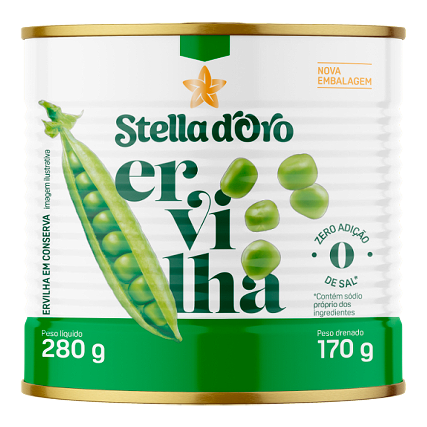 Ervilha em Conserva Stella Doro Lata 170g