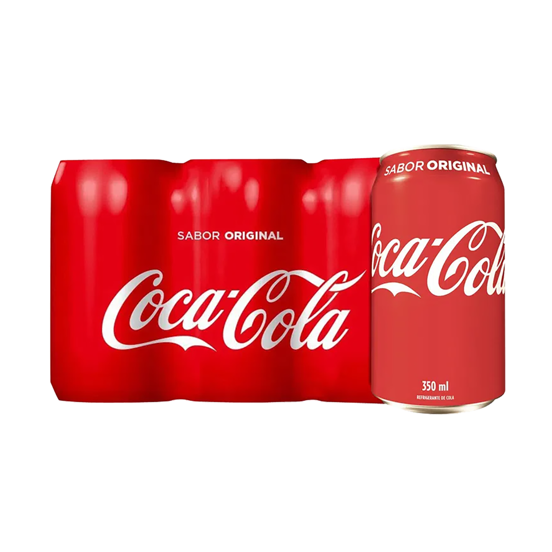 Coca-Cola Lata 350ml Pack Com 6