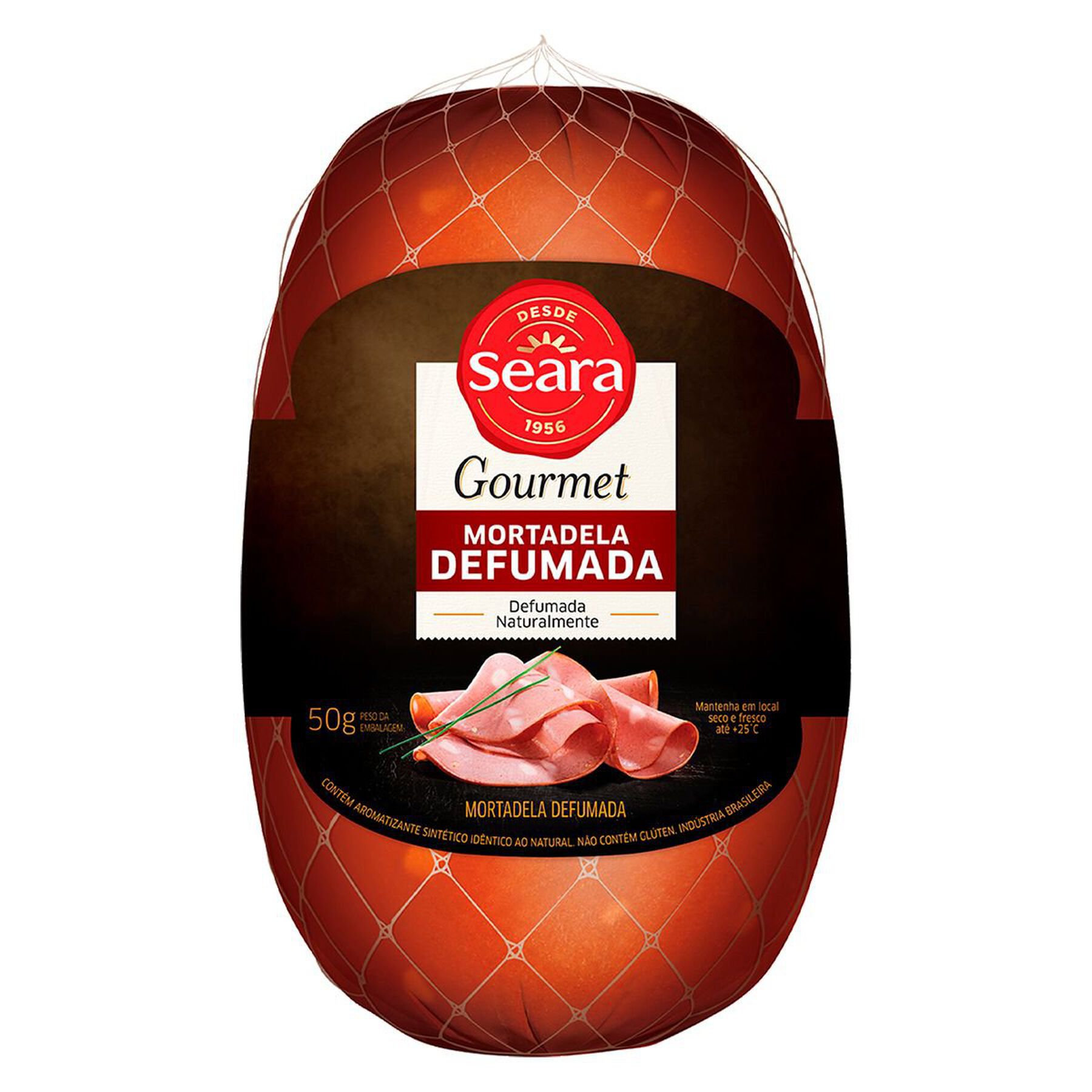 Mortadela Defumada Seara Gourmet Fatiada aprox. 150g