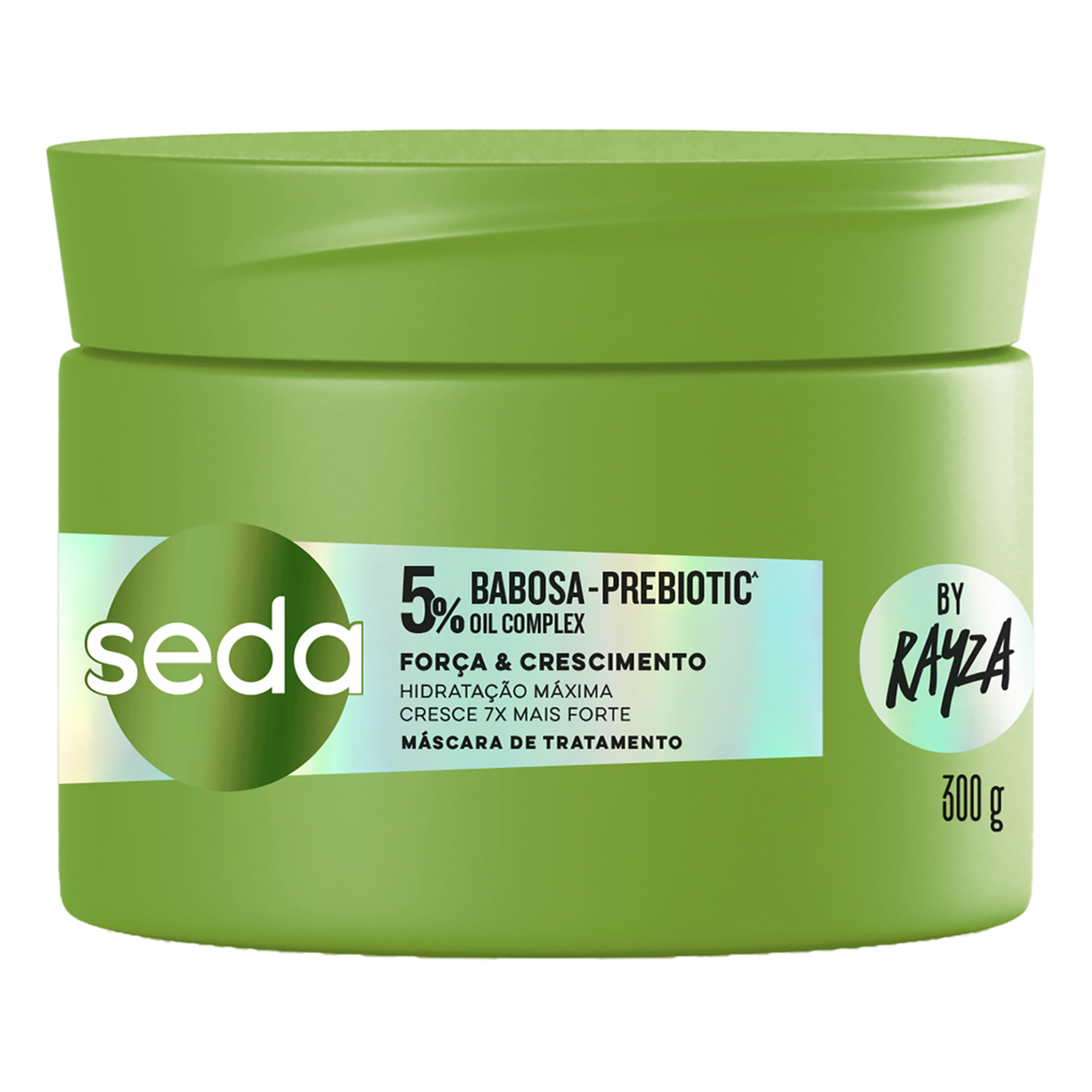 M&aacute;scara de Tratamento For&ccedil;a e Crescimento Seda by Rayza Pote 300ml