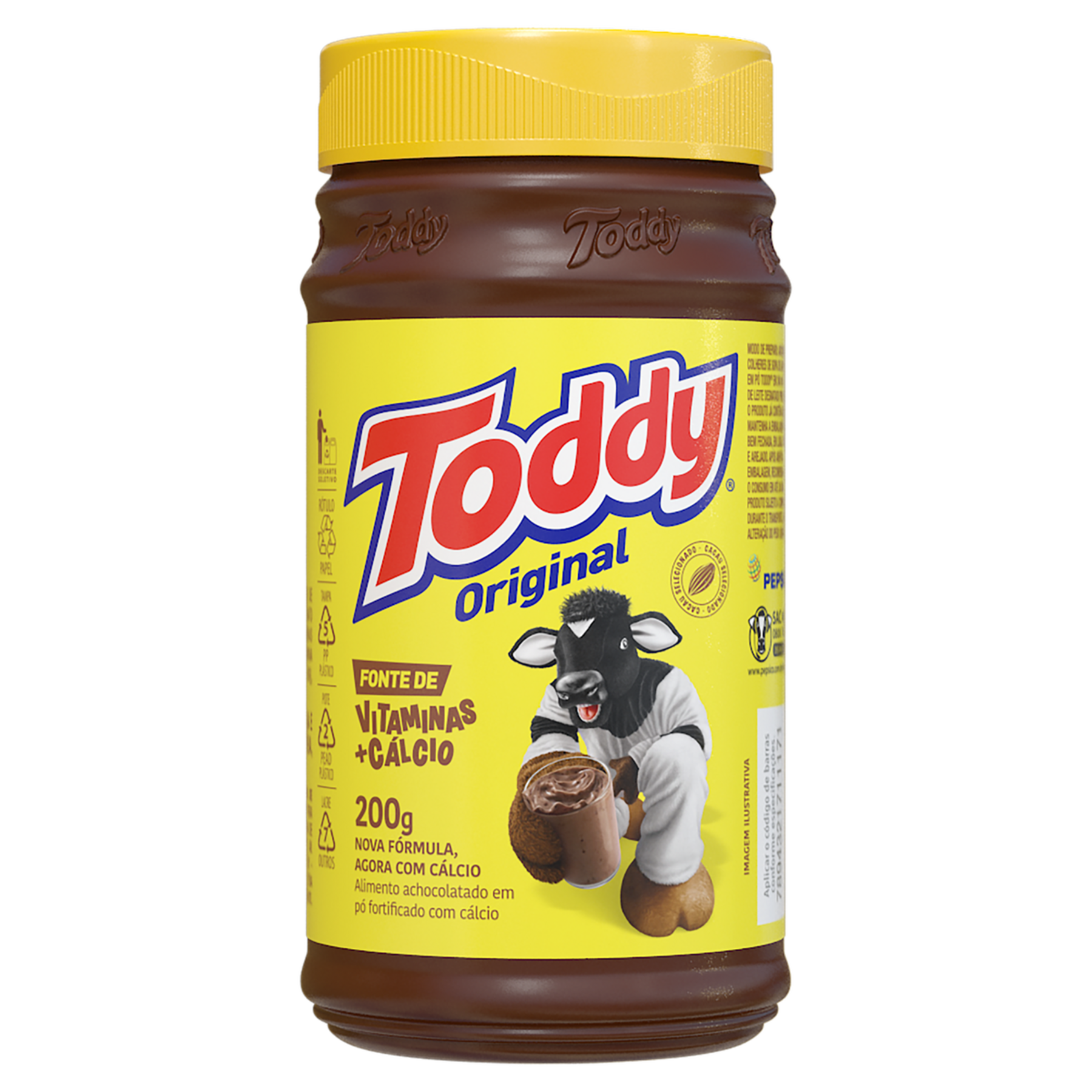 Achocolatado em P&oacute; Original Toddy Pote 200g