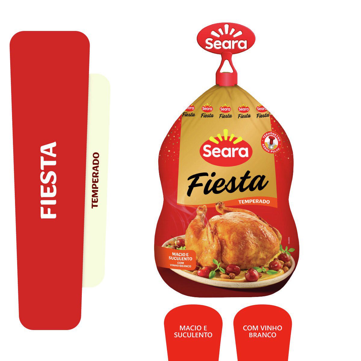 Ave Fiesta Temperada Congelada Seara aprox. 4.700g