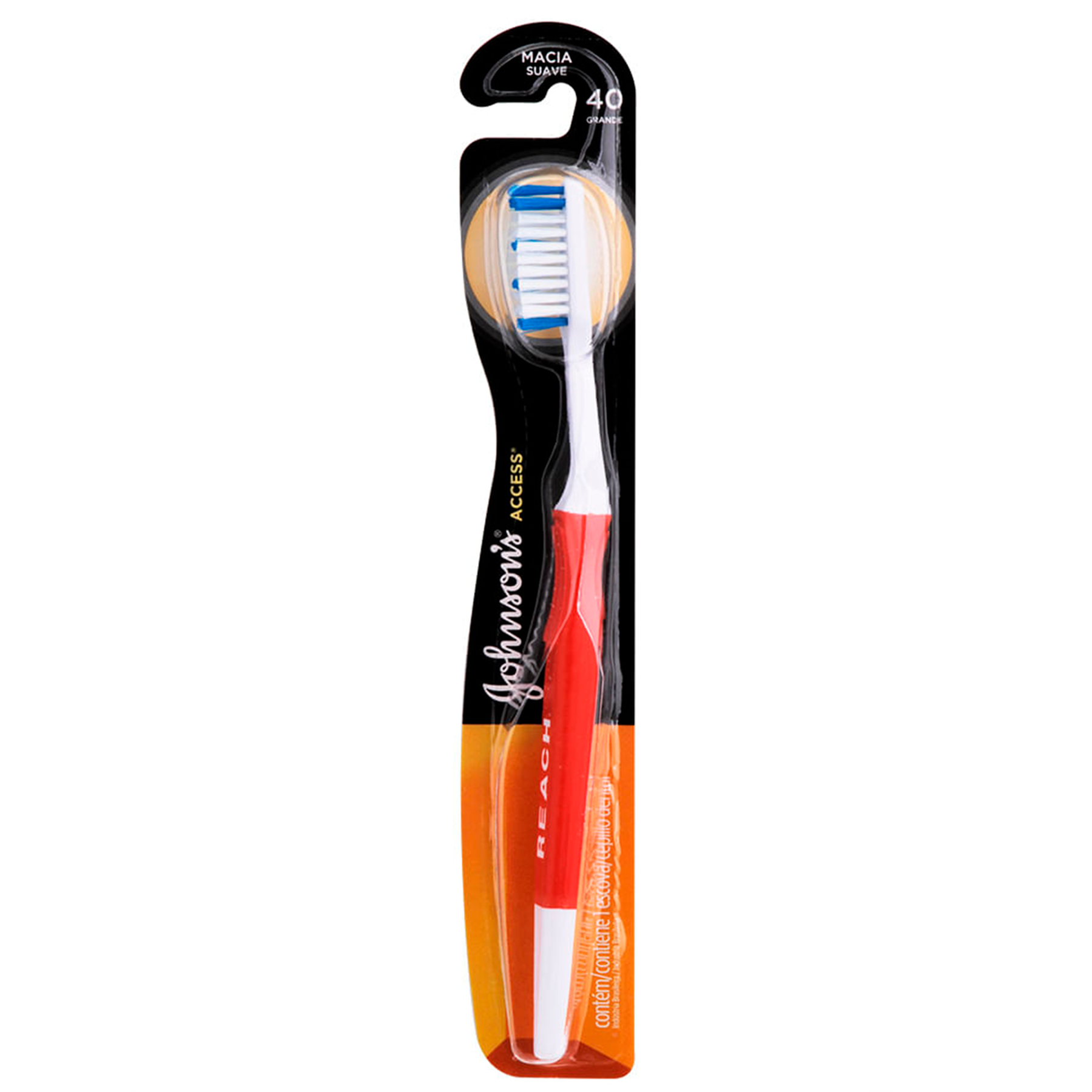 Escova Dental J&J Reach Access 40 Grande