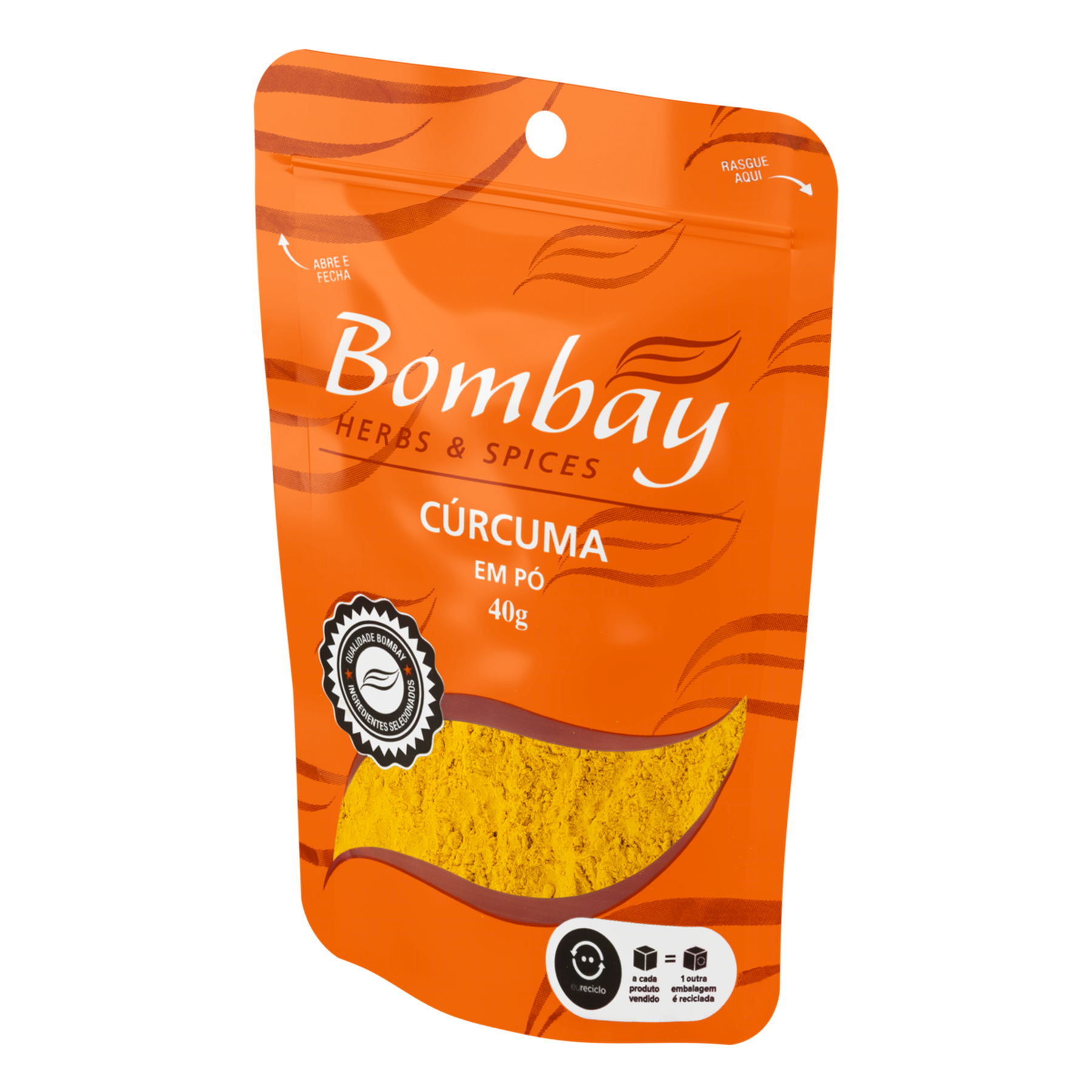C&uacute;rcuma em P&oacute; Bombay 40g