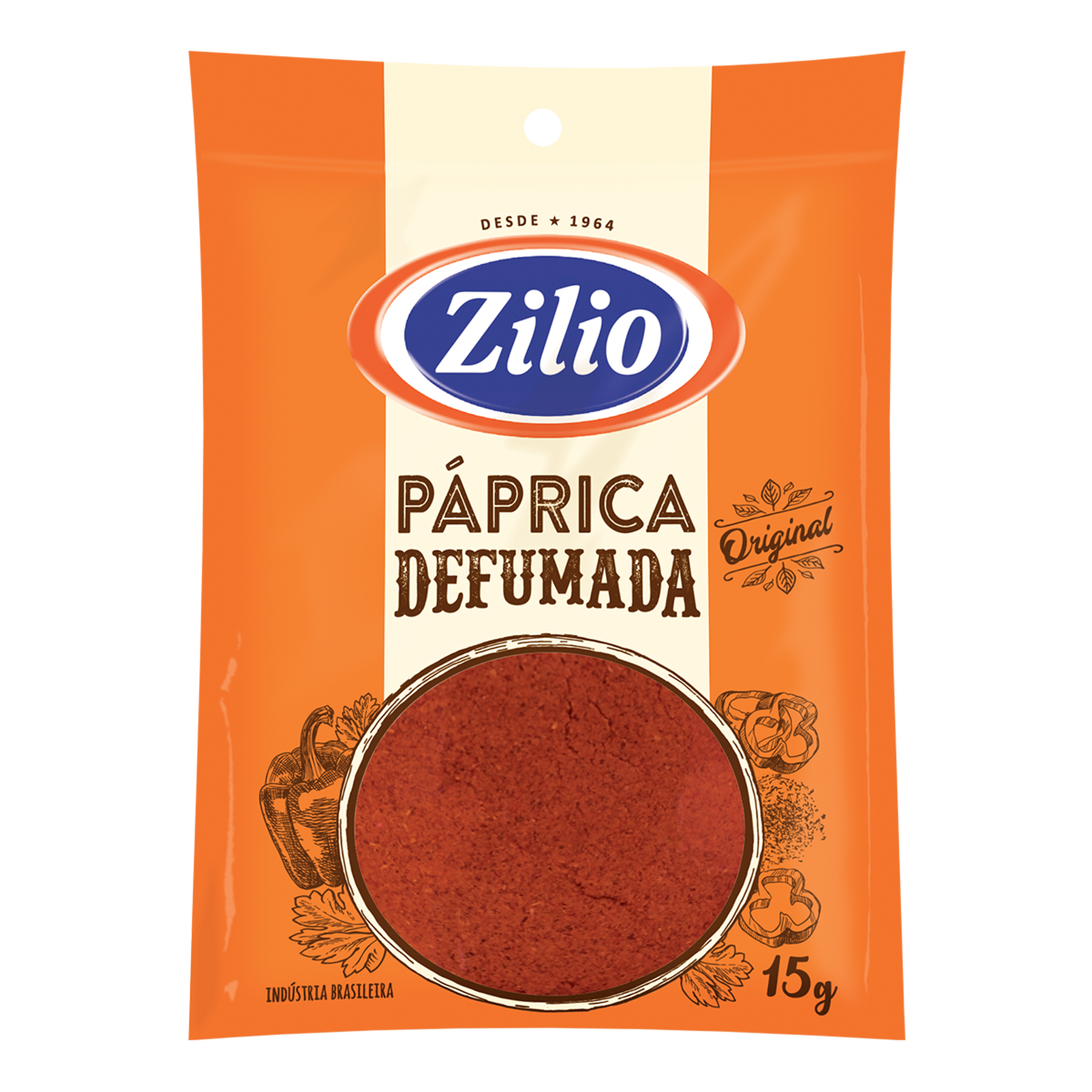 P&aacute;prica Defumada Zilio 15g