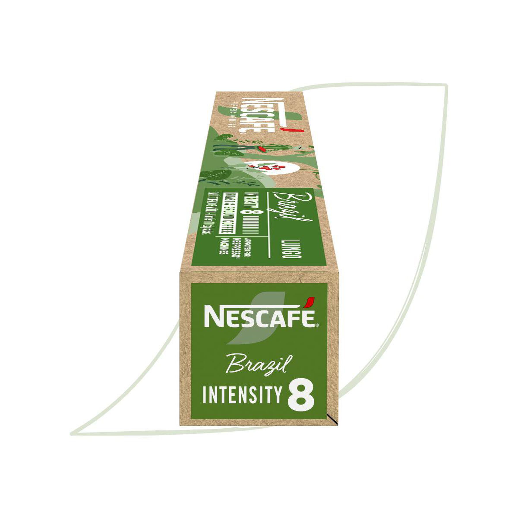 Caf&eacute; em C&aacute;psula Nescaf&eacute; Farmers Origins Brazil 10 C&aacute;psulas 44 g