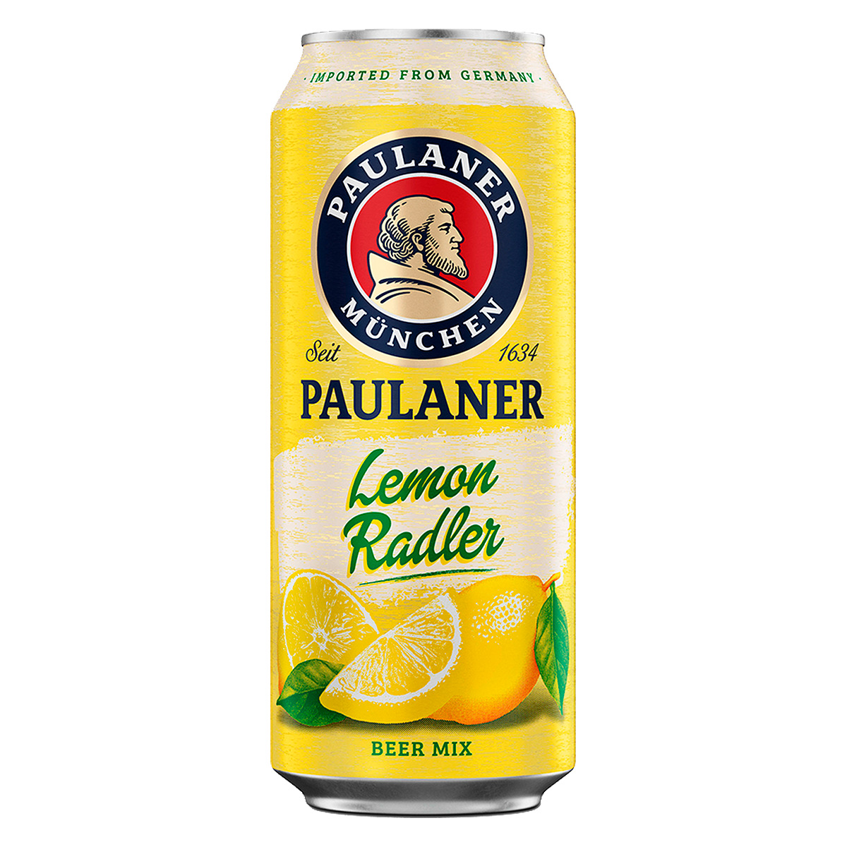Cerveja Lemon Radler Paulaner Lata 500ml