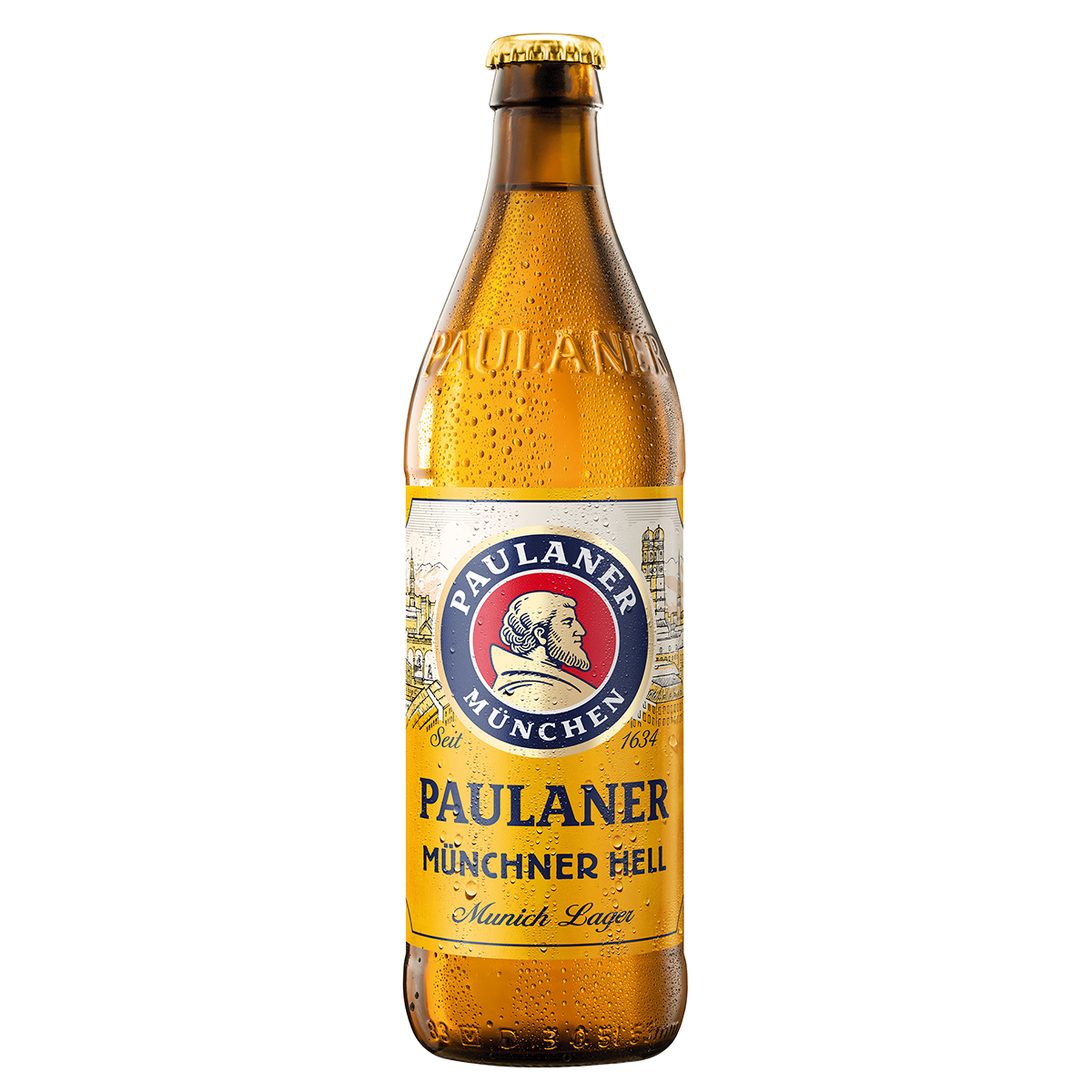 Cerveja M&uuml;nchner Hell Paulaner Garrafa 500ml
