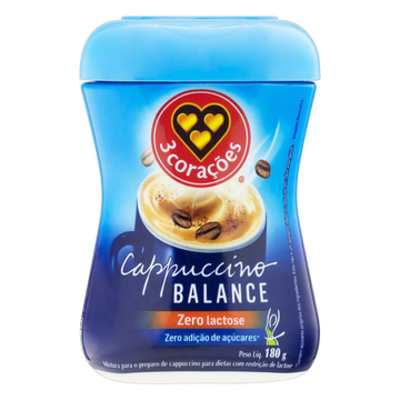 Cappuccino 3 Coracoes Balance 180g