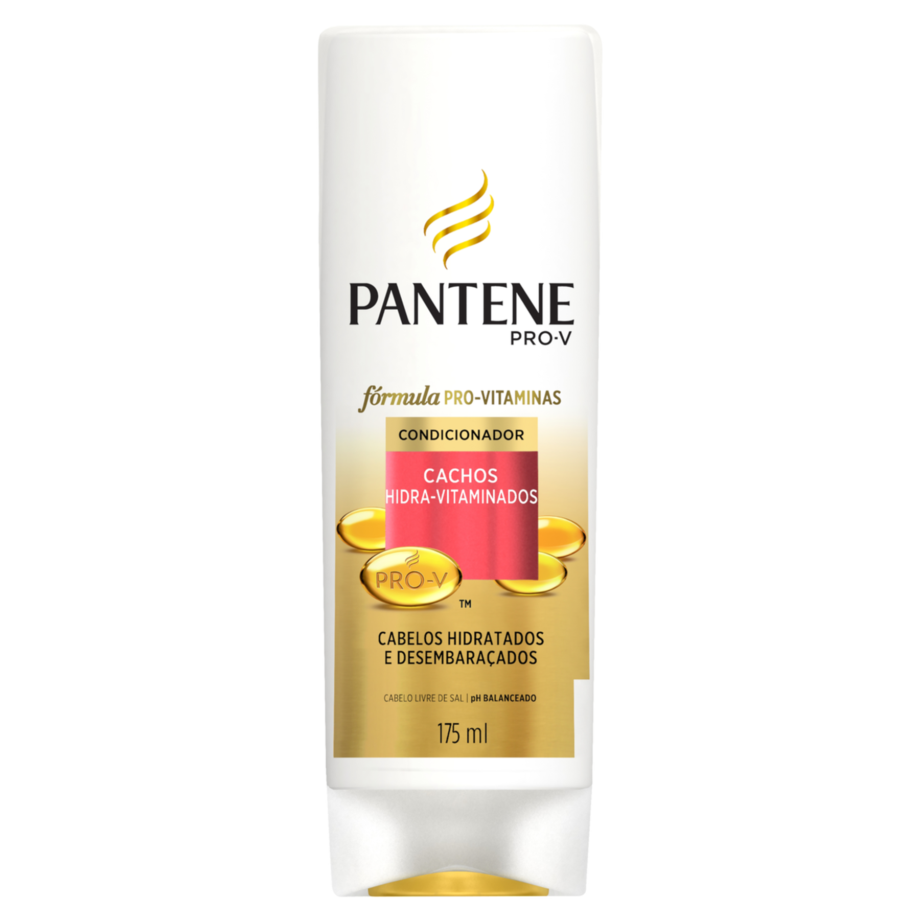 Condicionador Cachos Hidra-Vitaminados Pantene Frasco 175ml