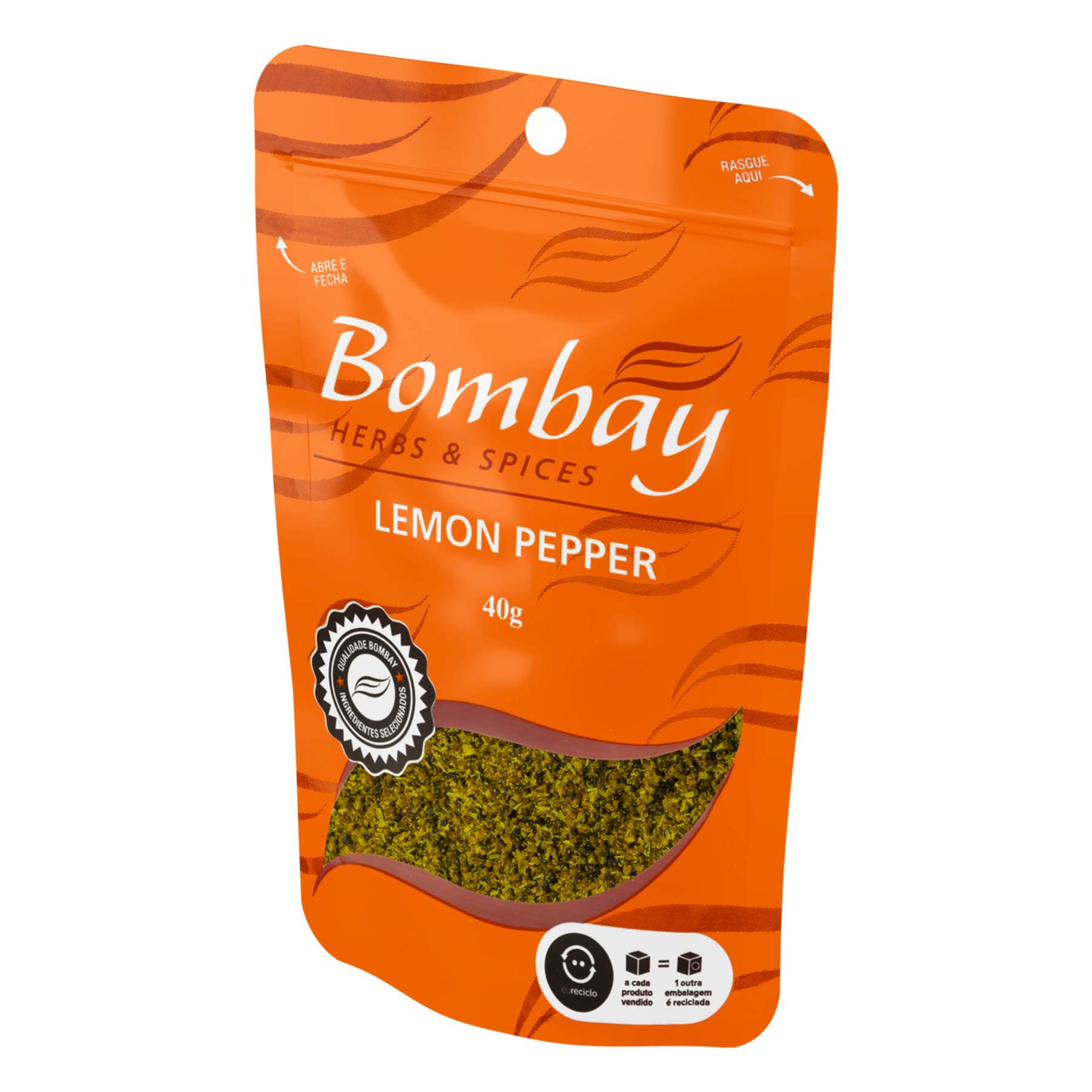 Lemon Pepper Bombay Pouch 40g