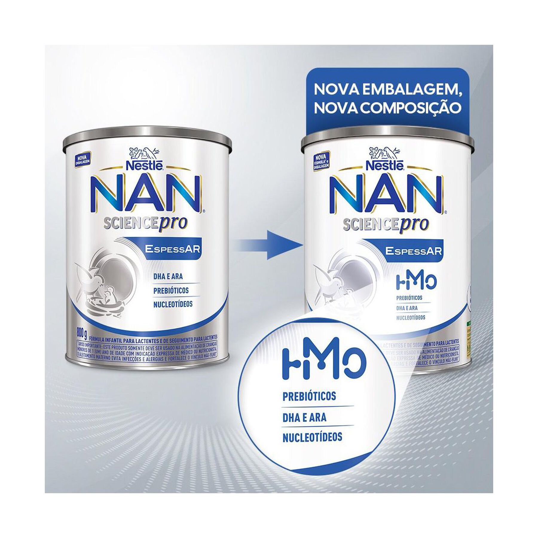 F&oacute;rmula Infantil Nan Supreme Pro 0 a 6 Meses 800g&nbsp;