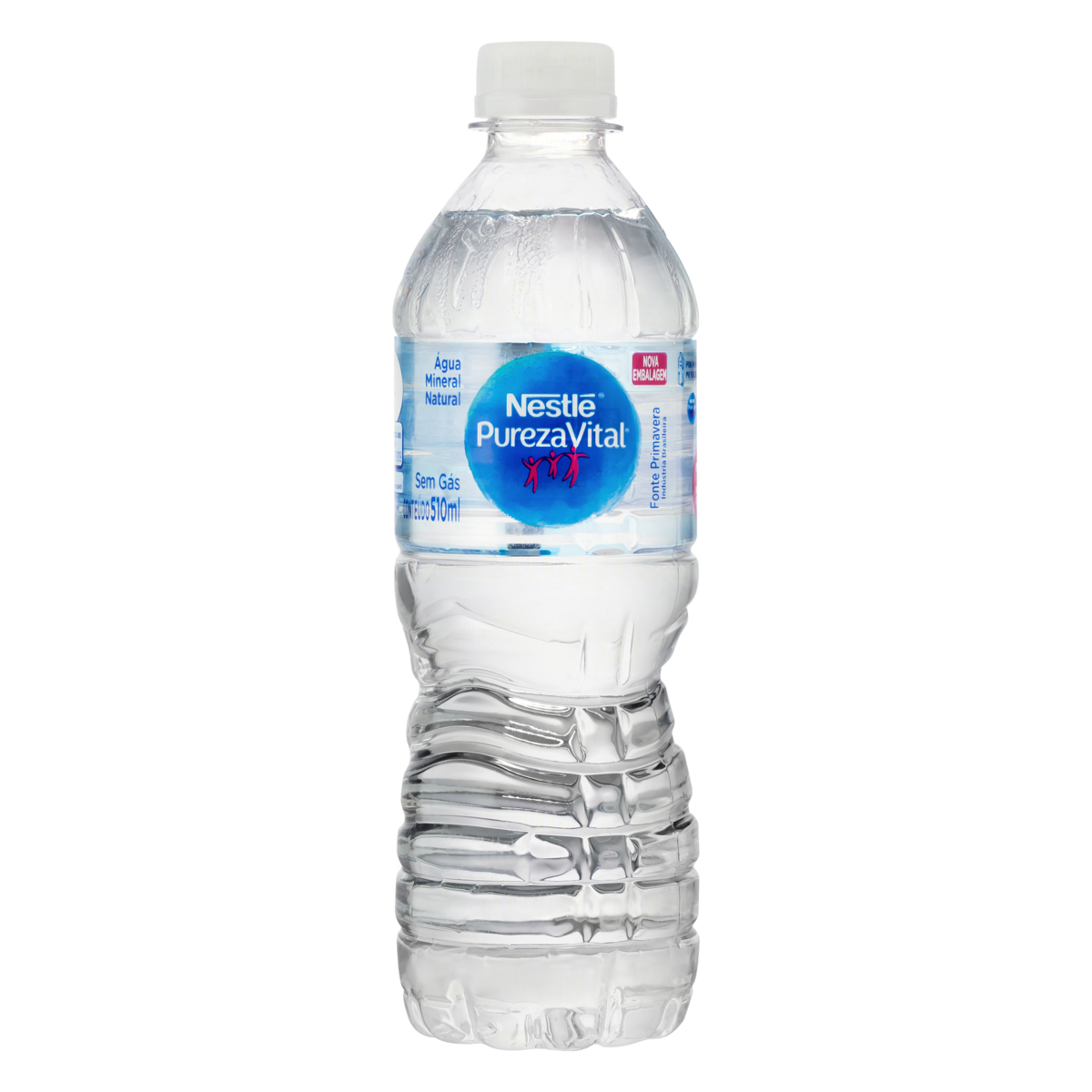 &Aacute;gua Mineral Natural sem G&aacute;s Nestl&eacute; Pureza Vital Garrafa 510ml