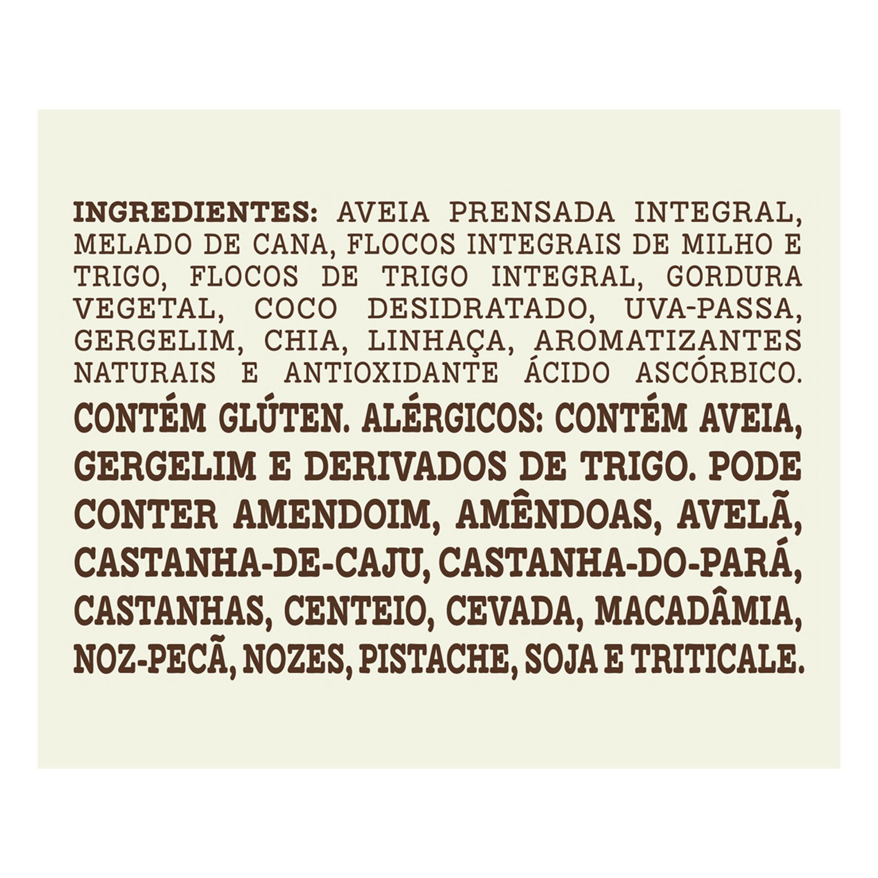 Granola Frutas & Mel Mãe Terra Pacote 800g