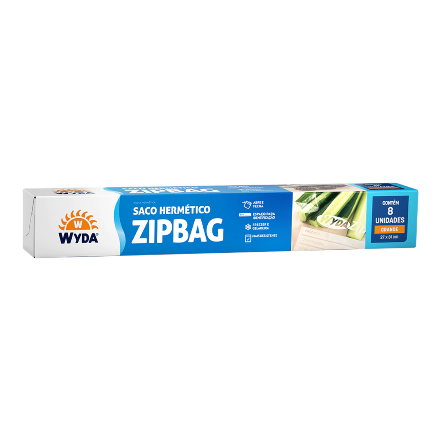 ZipBag G Wyda Pacote 8 Unidades