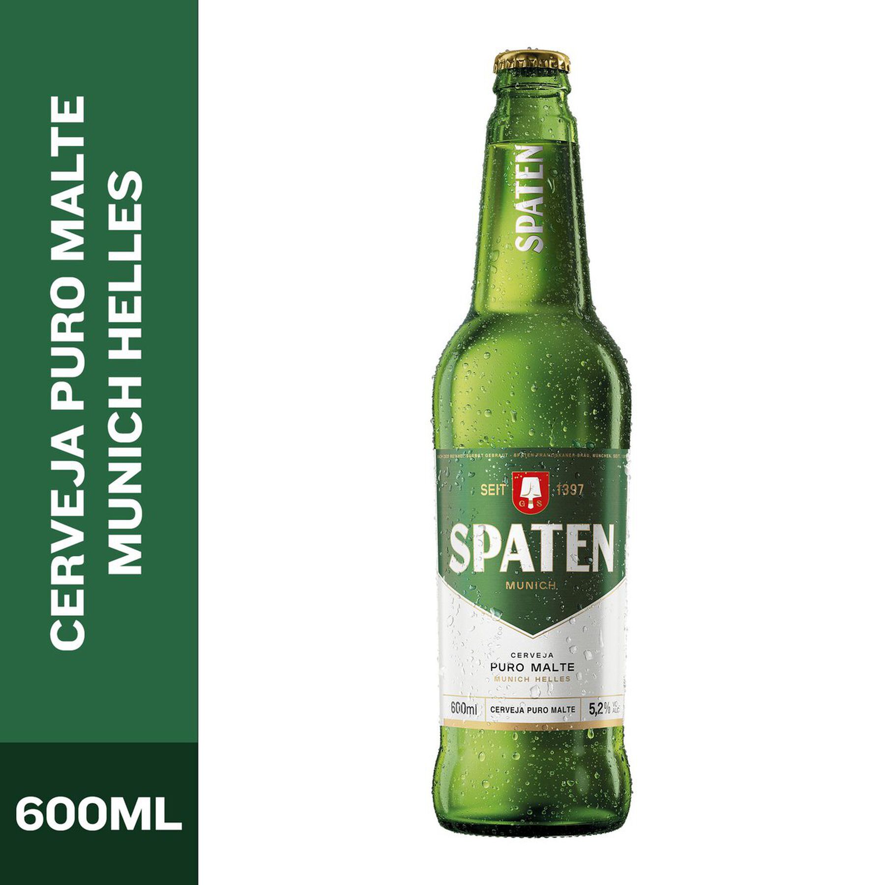 Cerveja Puro Malte Spaten Garrafa 600ml