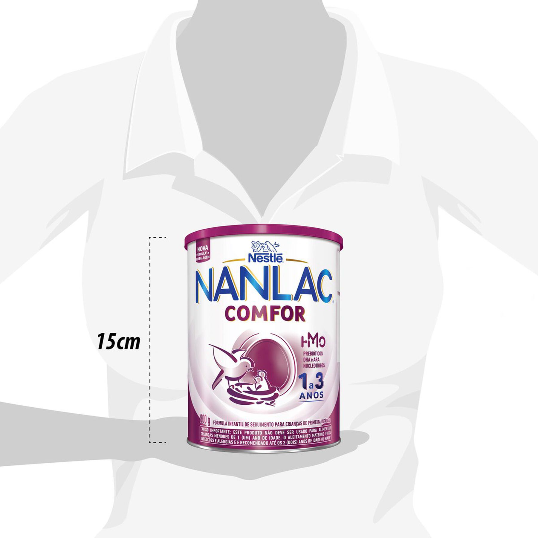 Fórmula Infantil Nanlac Comfor 800g