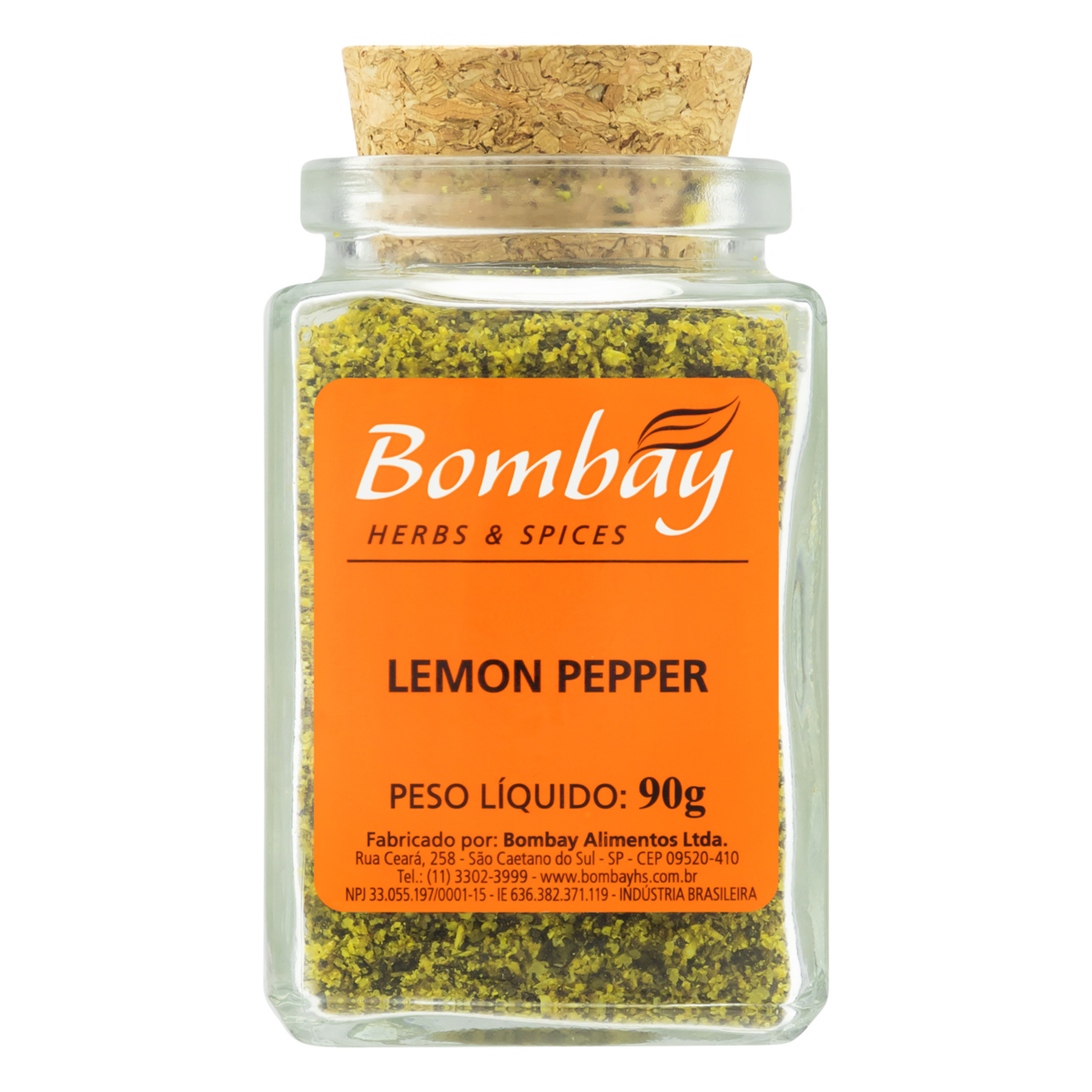 Lemon Pepper Bombay Vidro 90g
