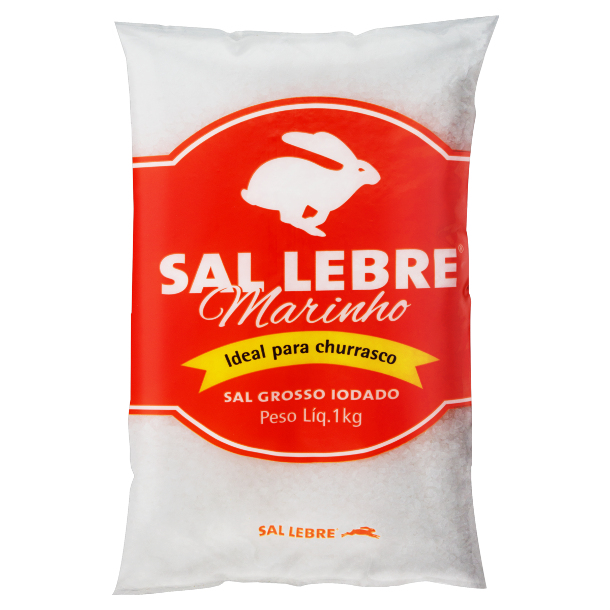 Sal Grosso para Churrasco Lebre Pacote 1kg