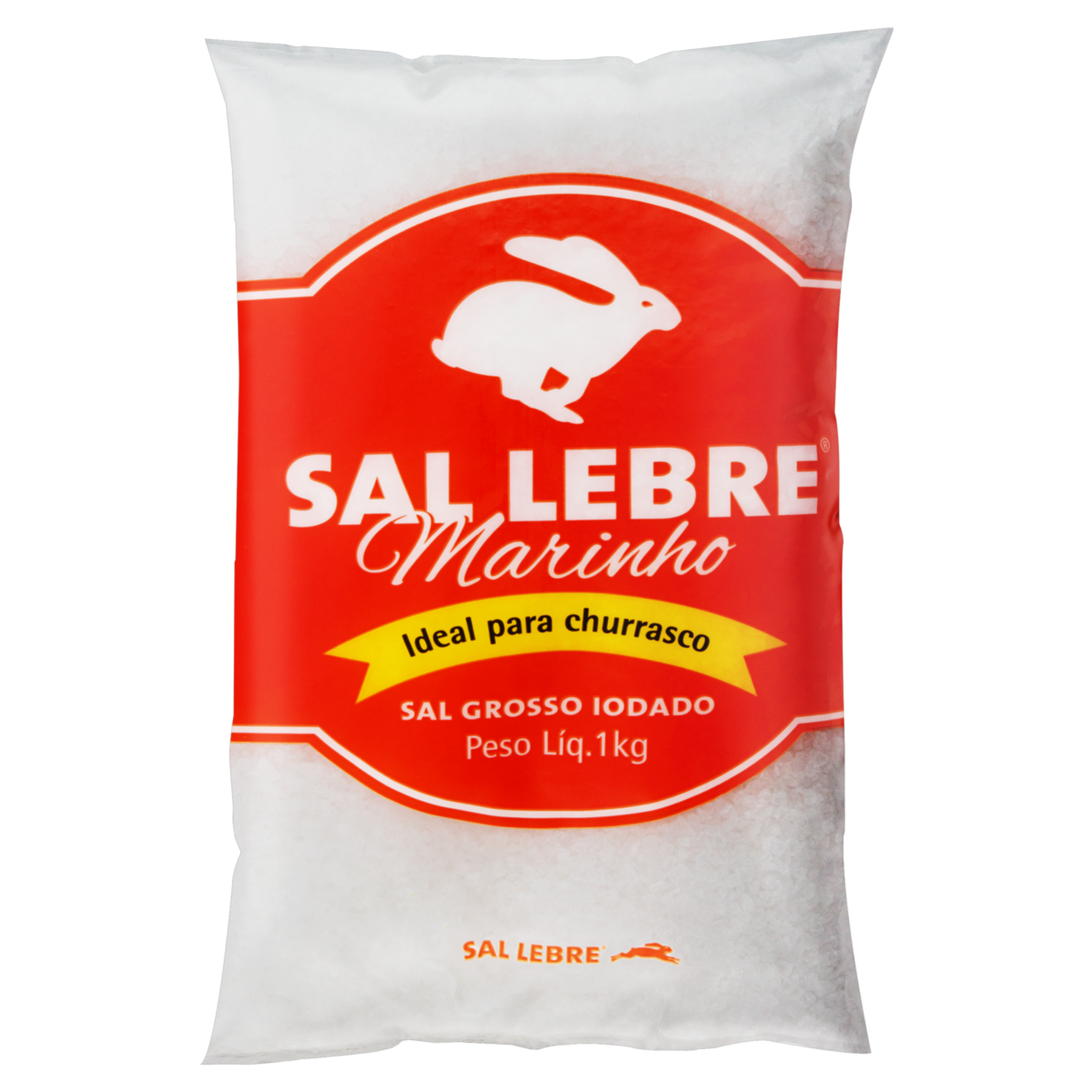 Sal Grosso para Churrasco Lebre Pacote 1kg