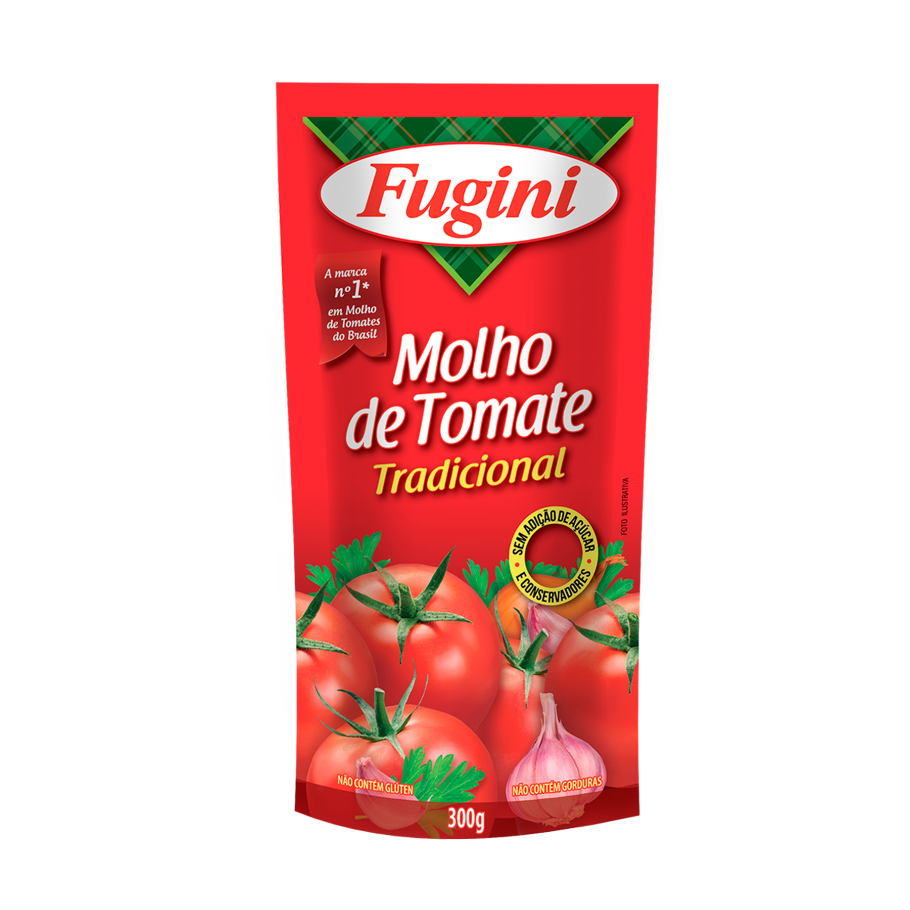 Molho de Tomate Tradicional Fugini 300g