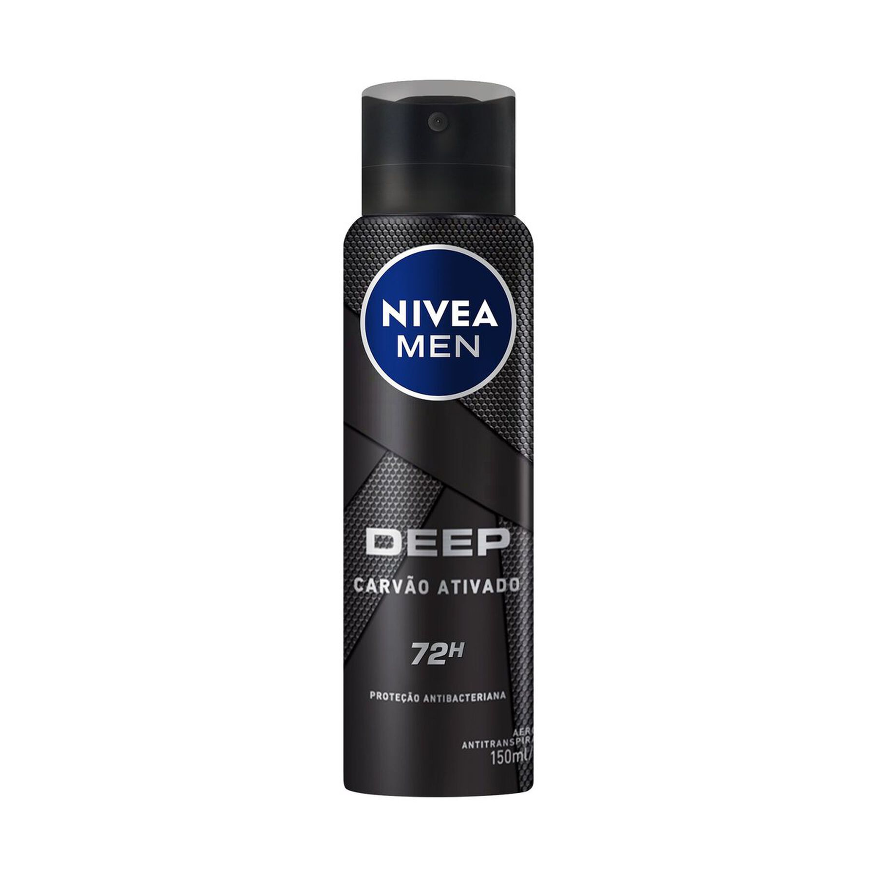 Antitranspirante Aerossol Carvão Ativado Nivea Men Deep 150ml
