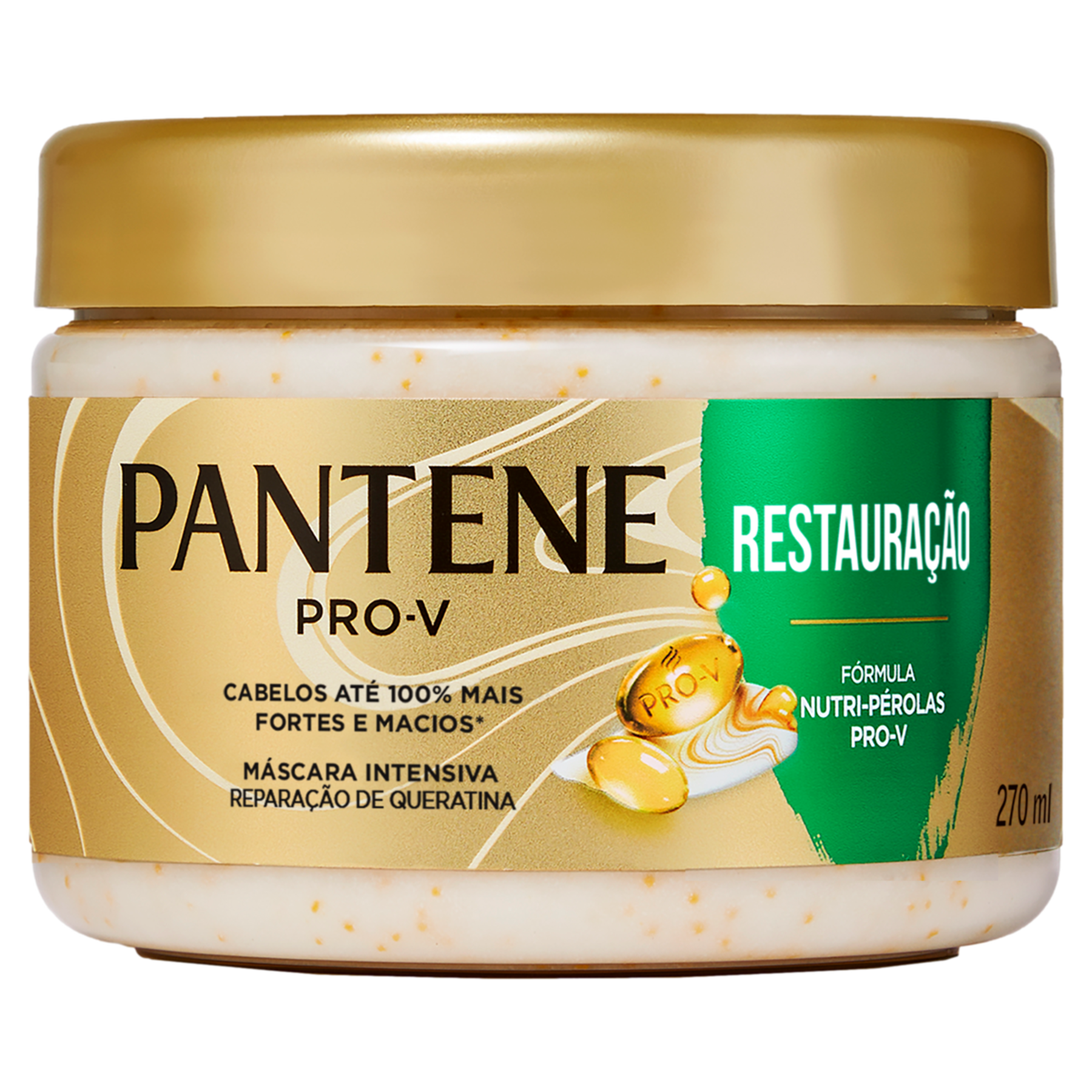 M&aacute;scara de Tratamento Restaura&ccedil;&atilde;o Pantene Pote 270ml&nbsp;