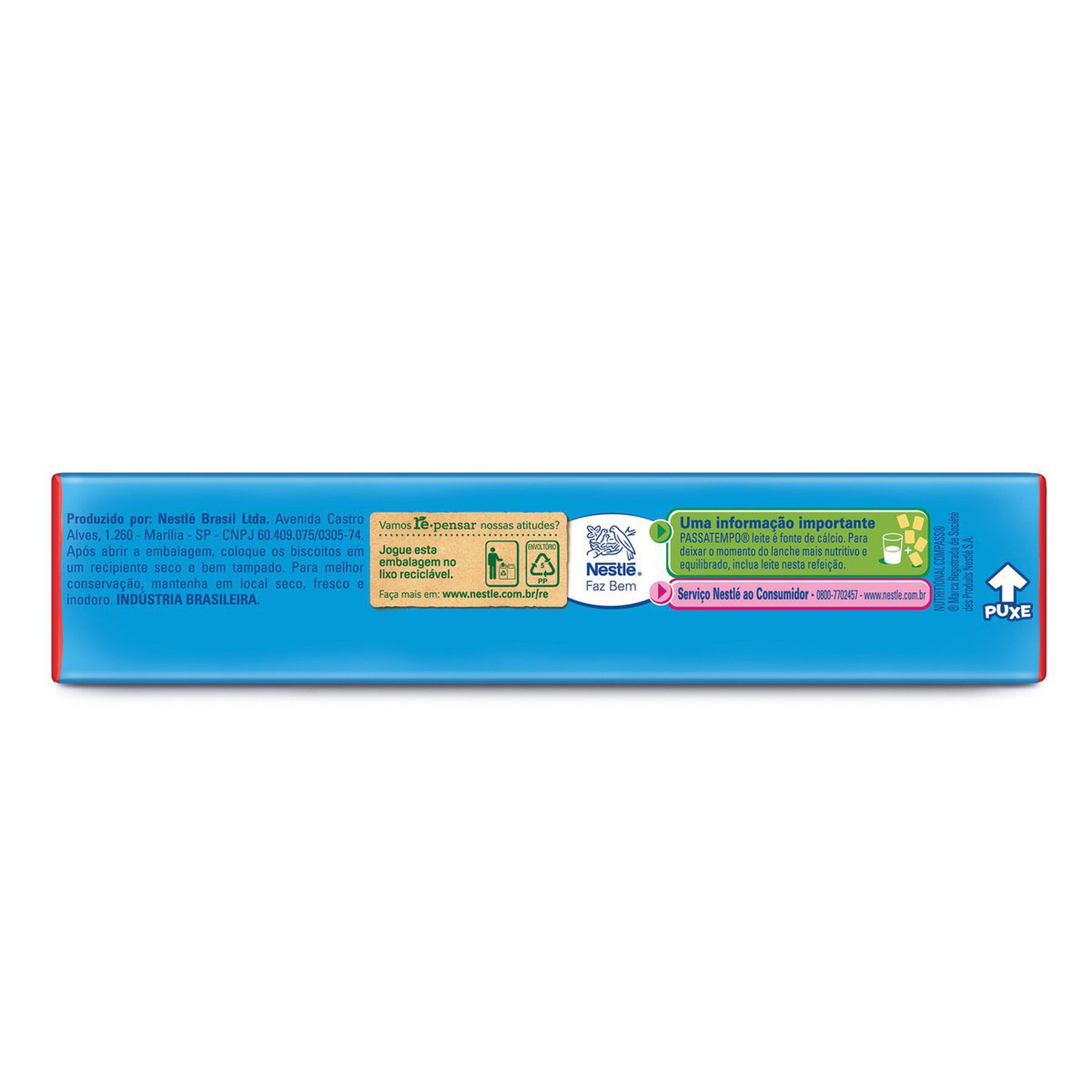 Biscoito de Leite Passatempo Nestlé 150g