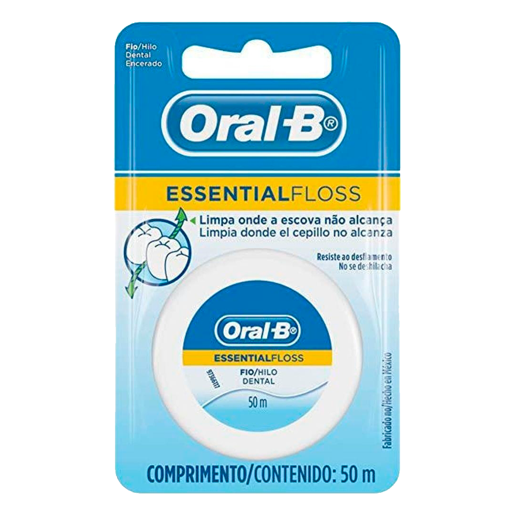 Fio Dental Encerado Oral-B 50m&nbsp;