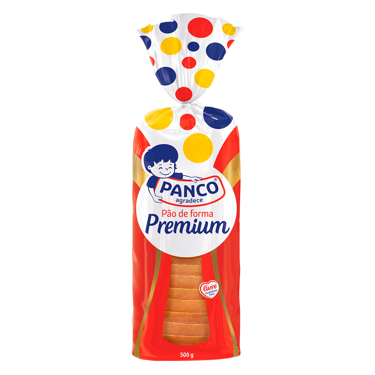 P&atilde;o de Forma Panco Premium Pacote 500g