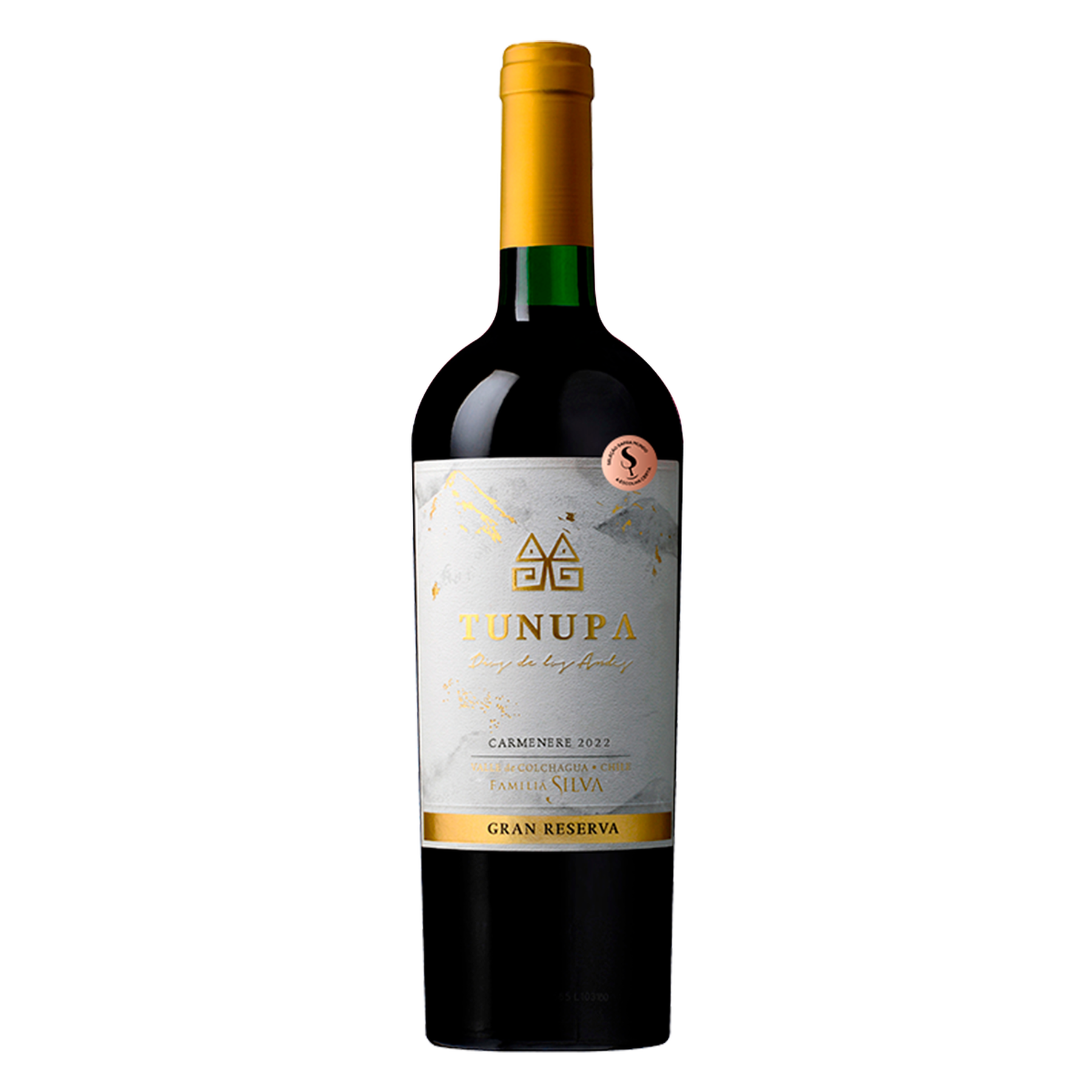 Vinho Tinto Carmenere Gran Reserva Tunupa Garrafa 750ml