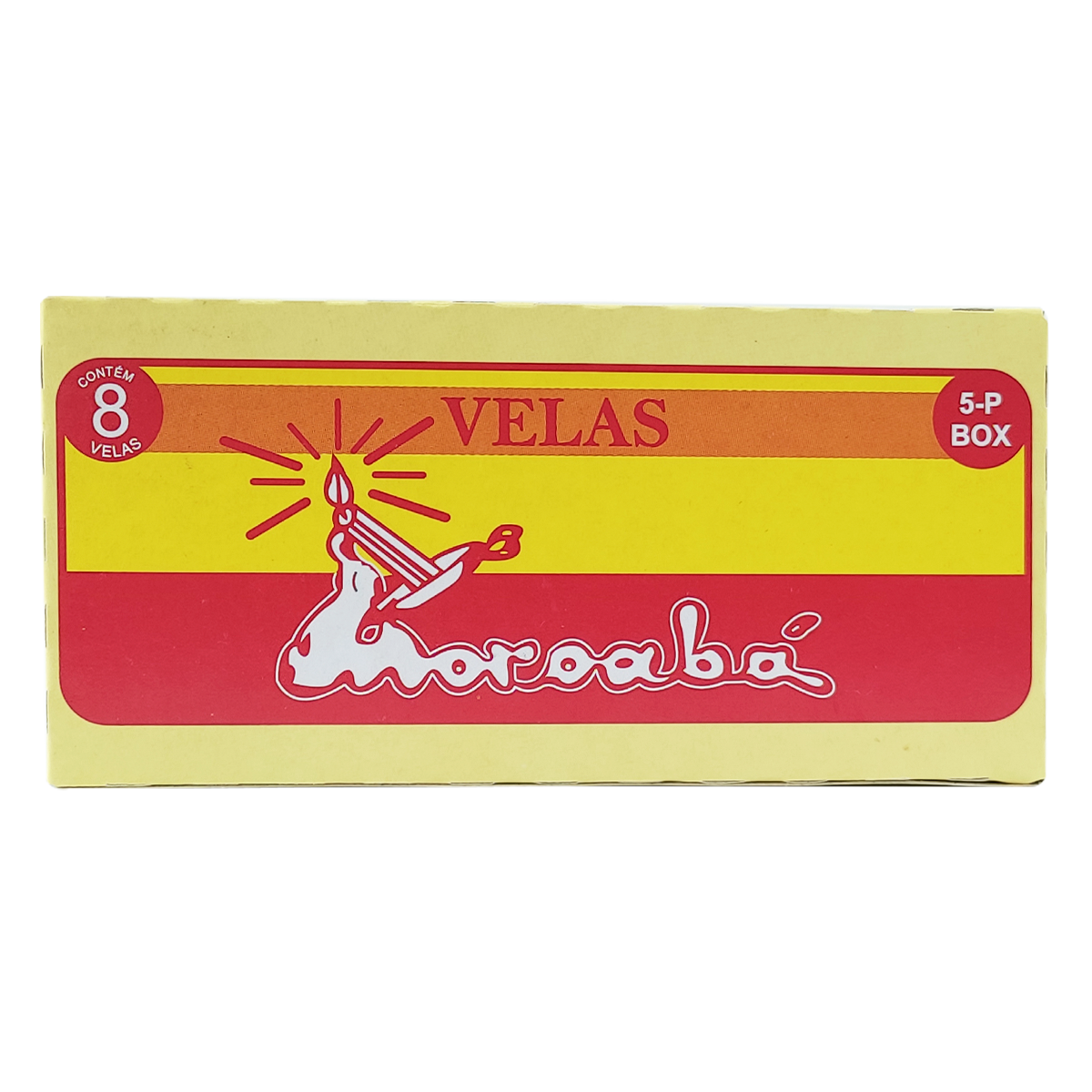 Vela Pequena N&deg;5 Box Moroab&aacute; C/8 Unidades