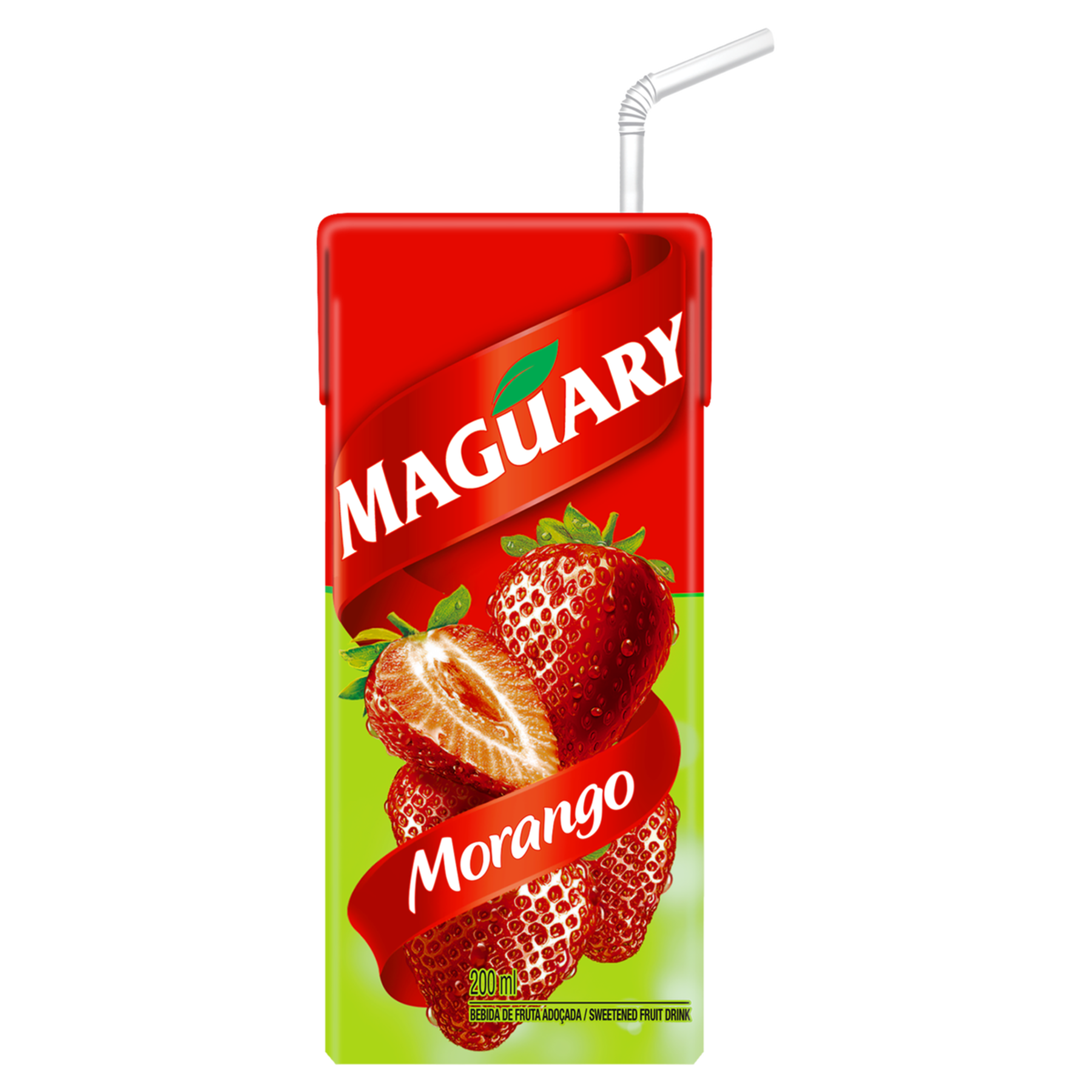Bebida Adoçada Morango Maguary Caixa 200ml