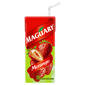 Bebida Adoçada Morango Maguary Caixa 200ml