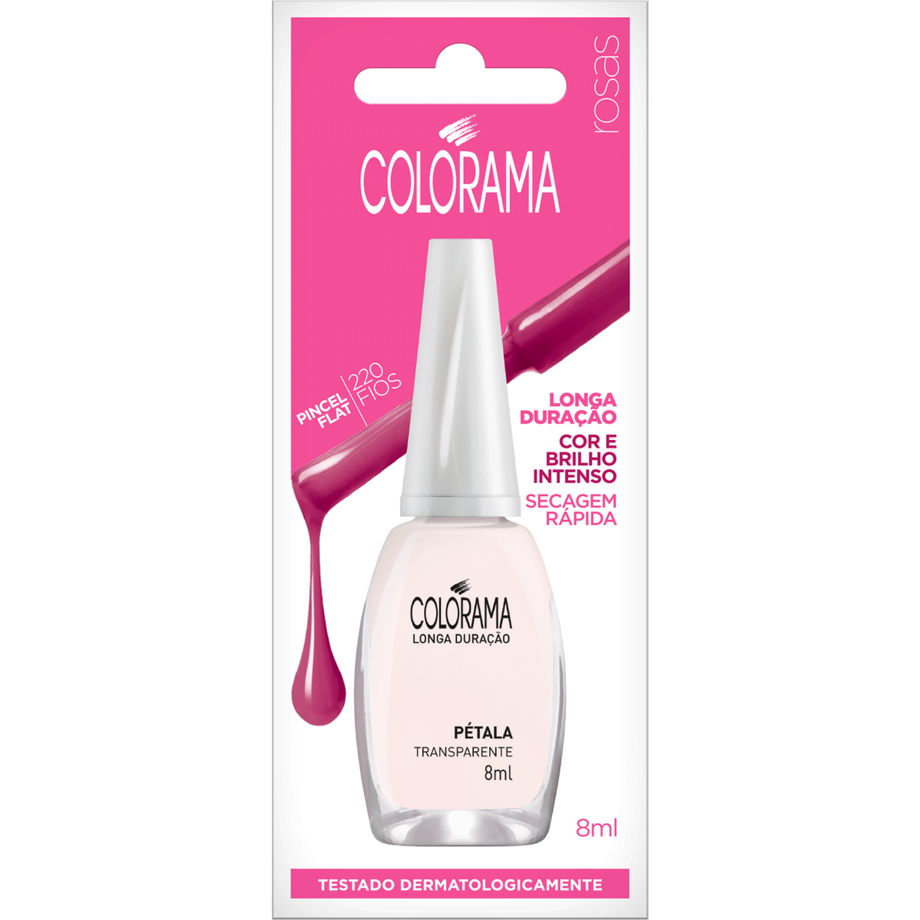 Esmalte Transparente P&eacute;tala Colorama 8ml