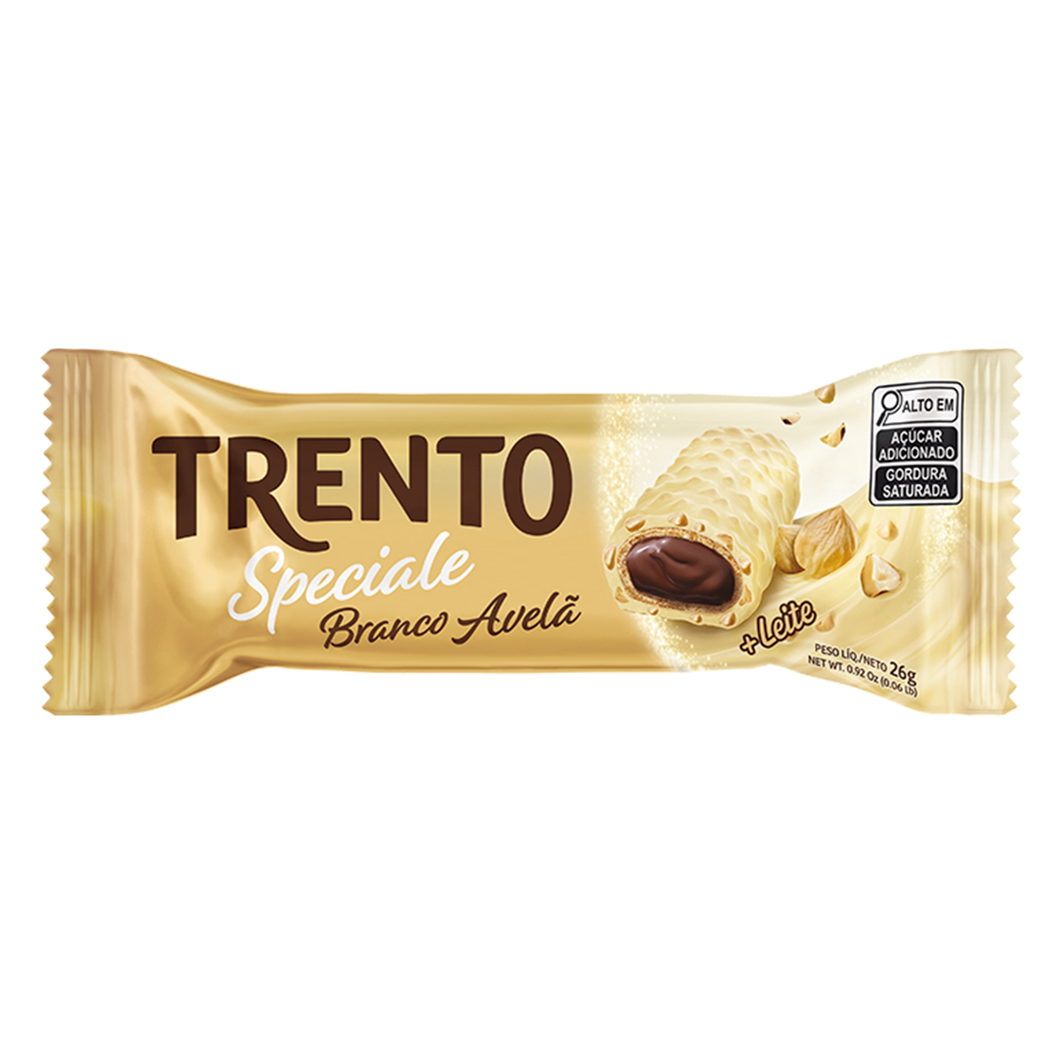 Wafer Branco Avel&atilde; Trento Speciale Pacote 26g