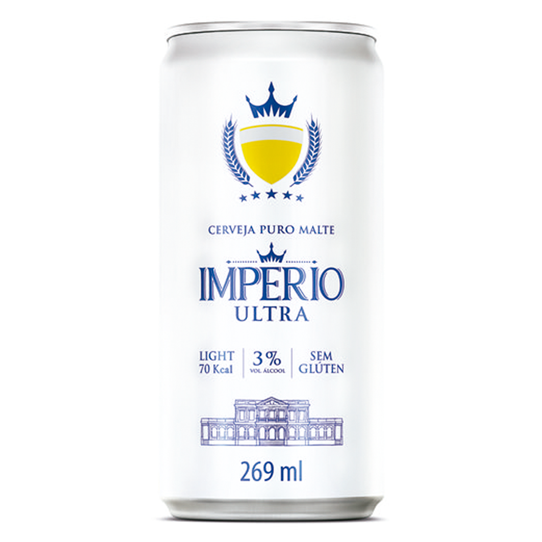 Cerveja Puro Malte Ultra Imp&eacute;rio Lata 269ml
