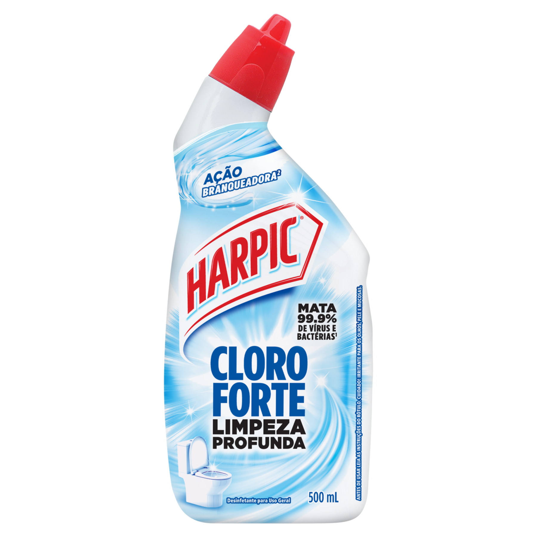 Desinfetante Cloro Forte Harpic Squeeze 500ml