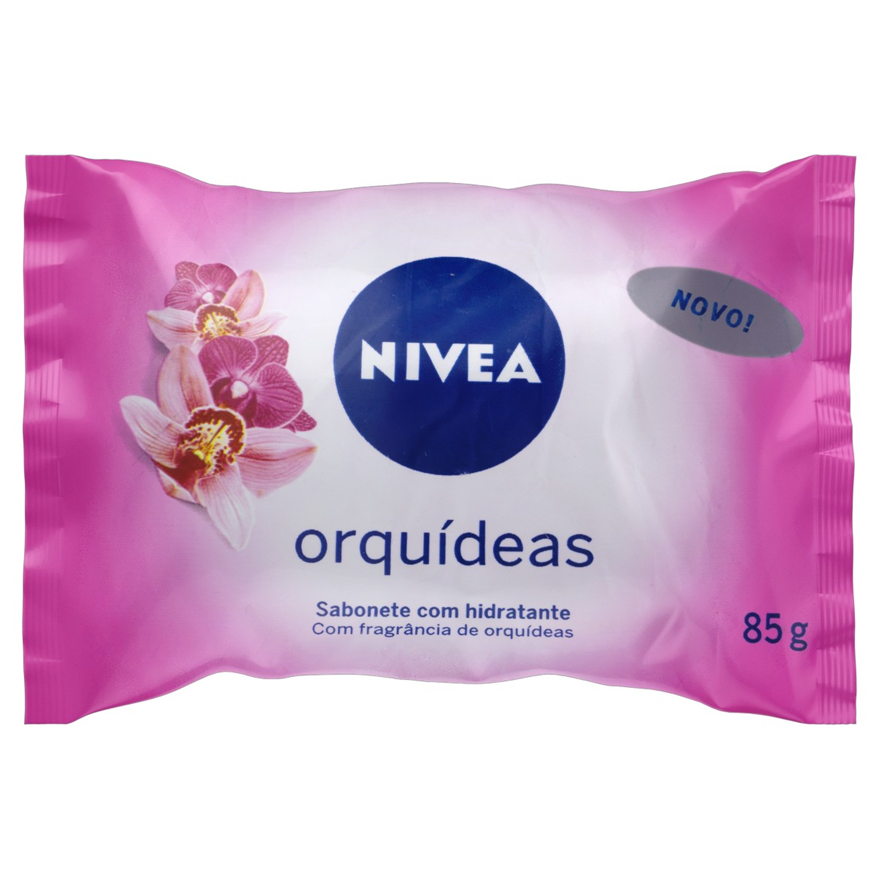 Sabonete Barra Hidratante Orqu&iacute;deas Nivea Flow Pack 85g
