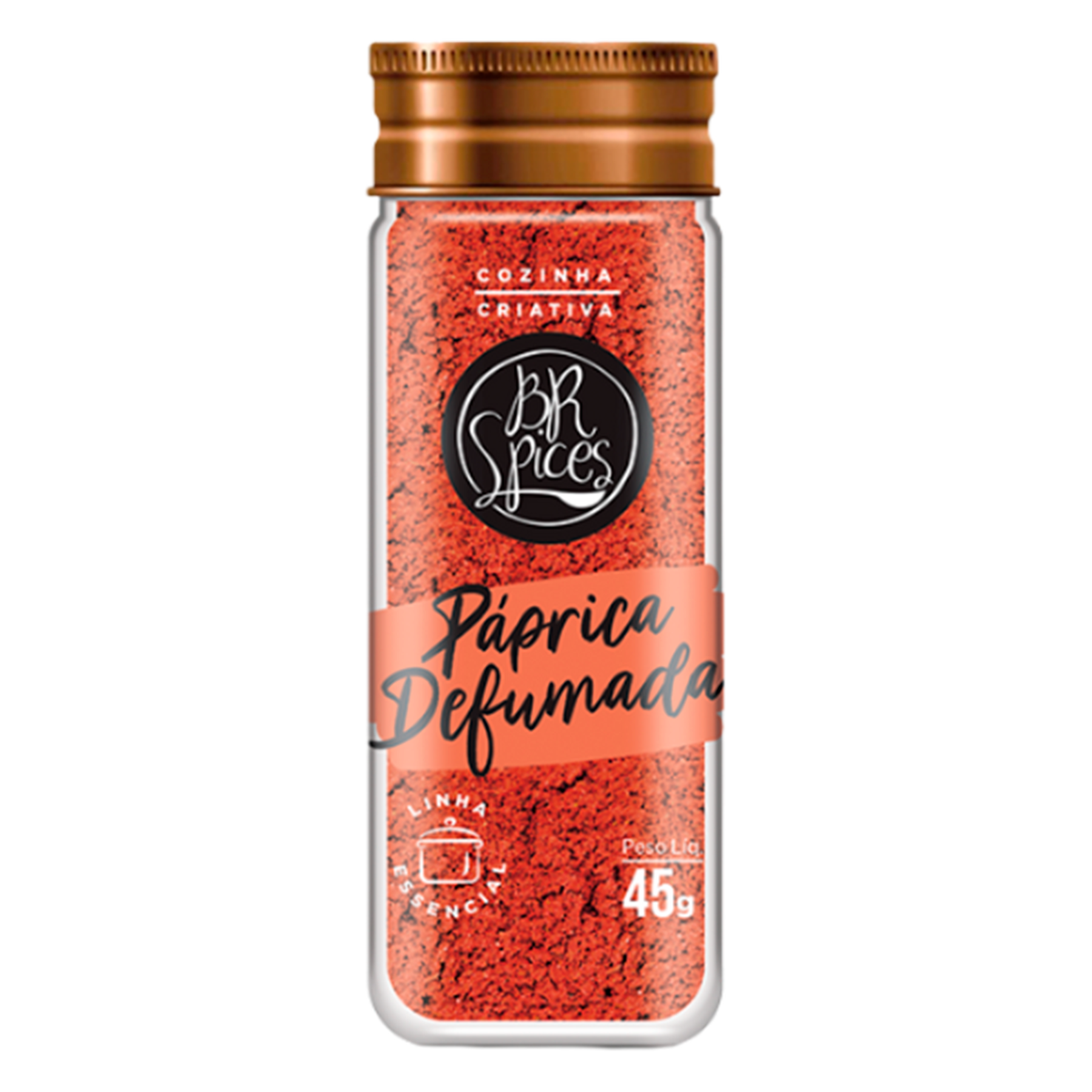 P&aacute;prica Defumada Essencial BR Spices Vidro 45g