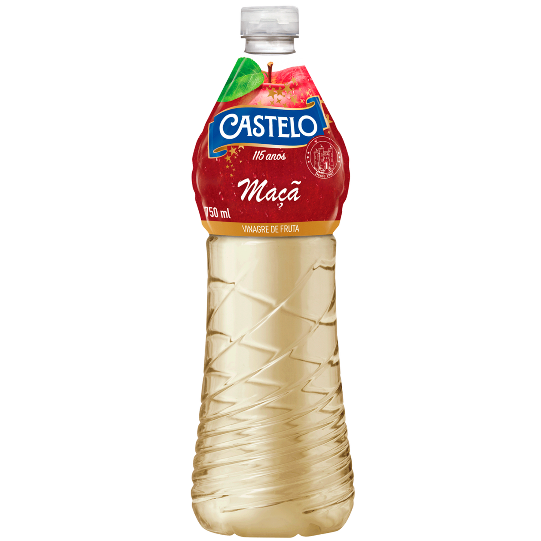 Vinagre de Fruta Maçã Castelo 750ml