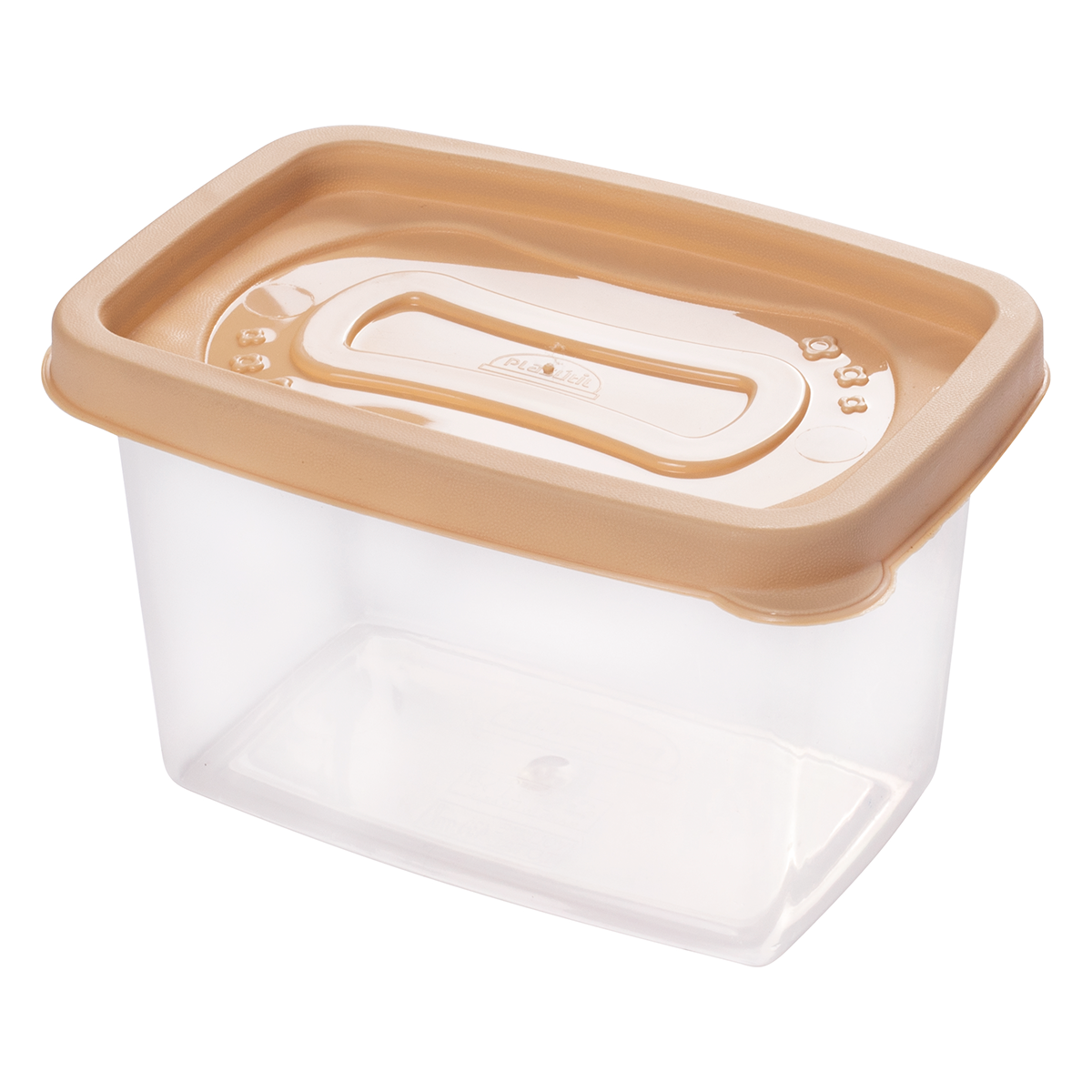 Pote Clic Retangular Plas&uacute;til 430ml