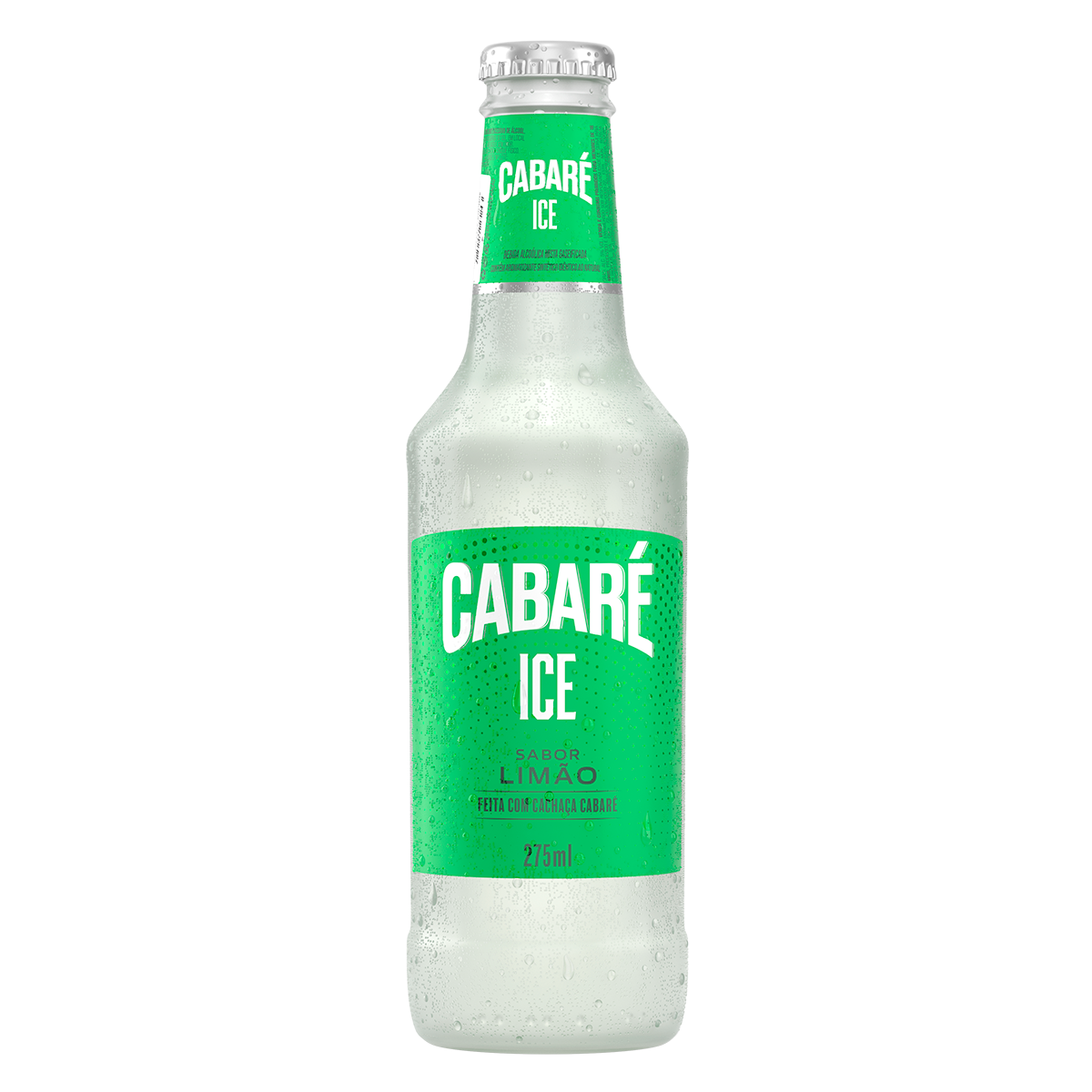 Bebida Mista Alco&oacute;lica Lim&atilde;o Cabar&eacute; Ice Garrafa 275ml