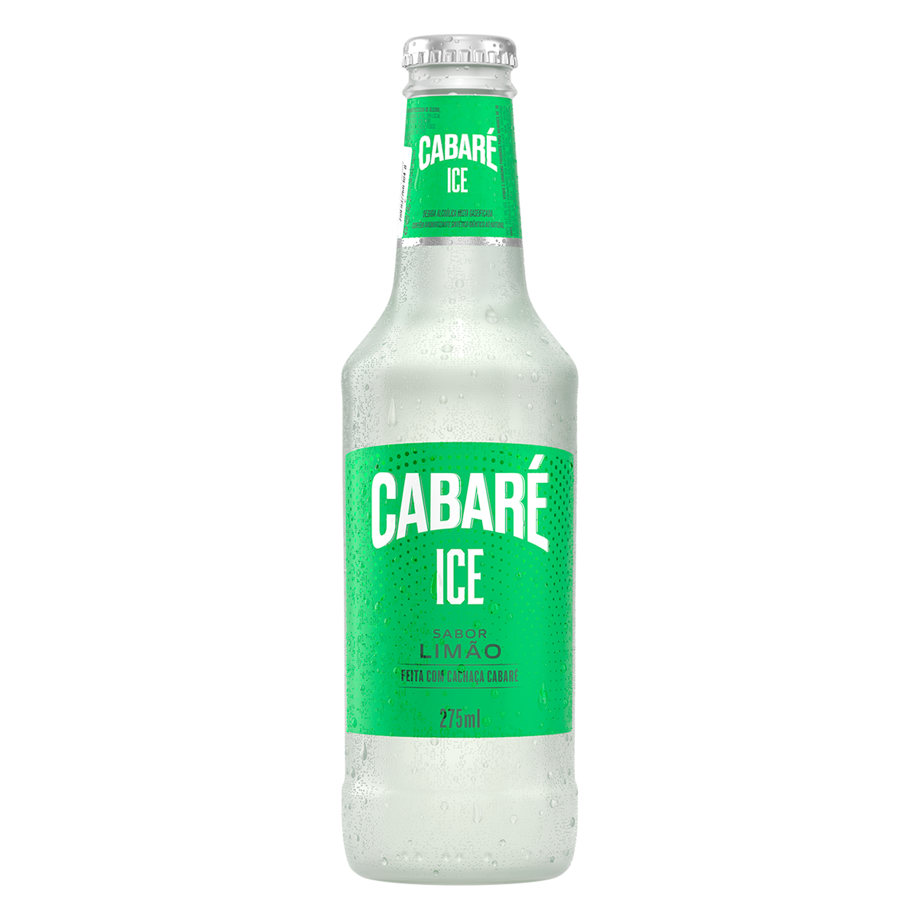 Bebida Mista Alco&oacute;lica Lim&atilde;o Cabar&eacute; Ice Garrafa 275ml