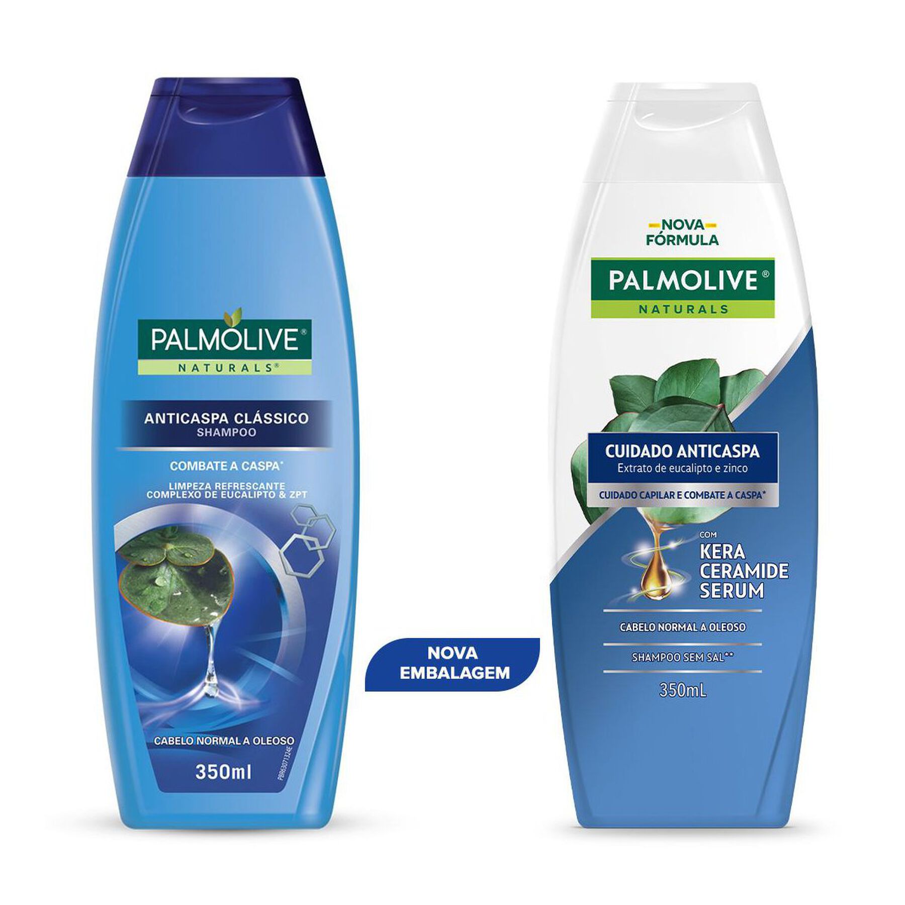 Shampoo Cuidado Anticaspa Palmolive Naturals Frasco 350ml